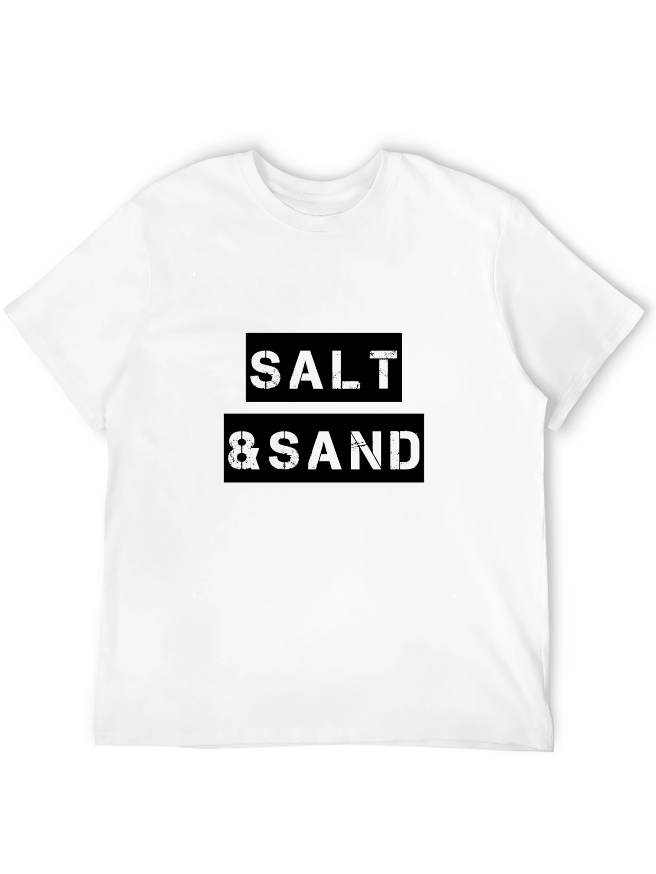 Salt & Sand Black Graphic T-Shirt