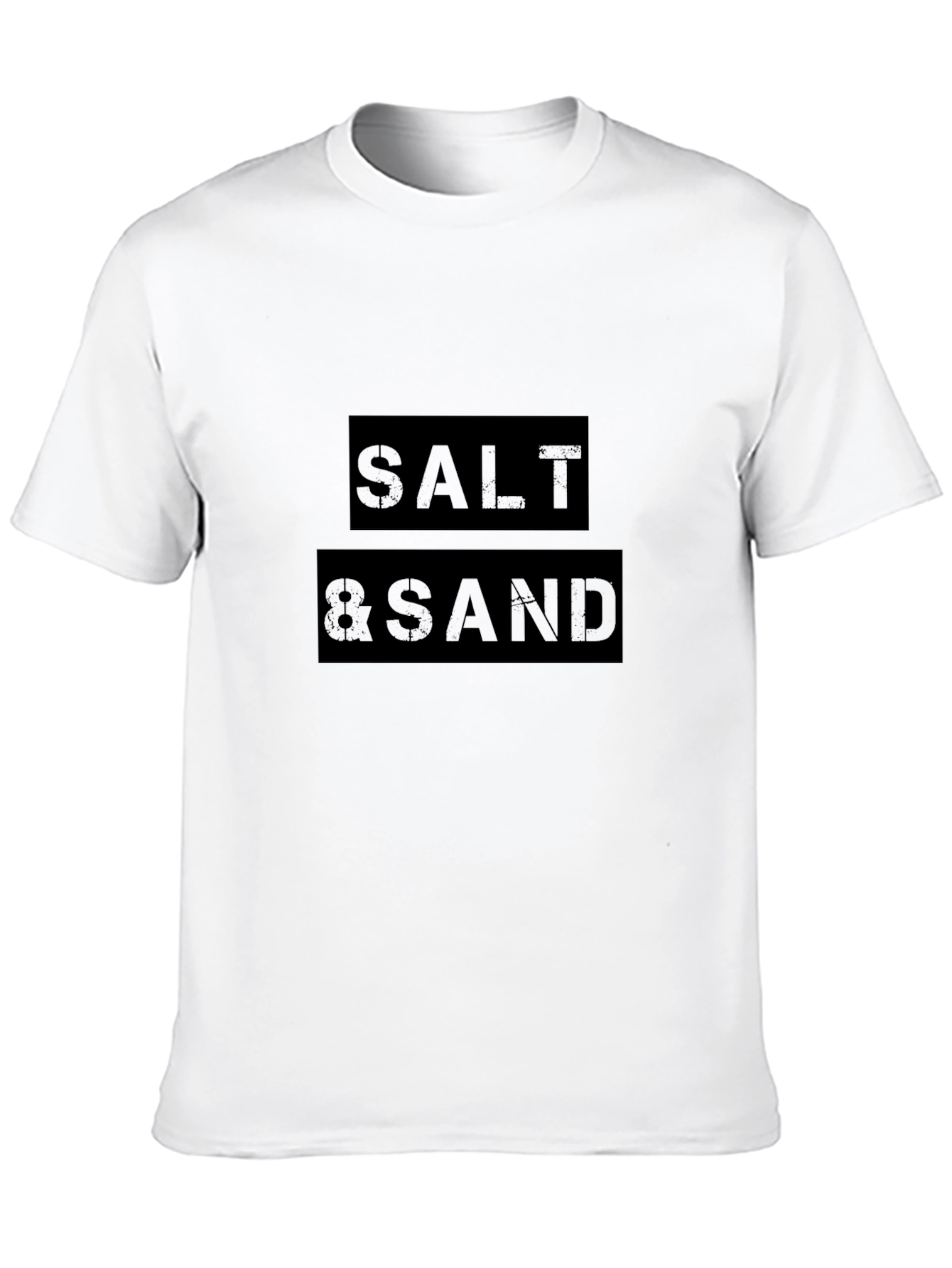 Salt & Sand Black Graphic T-Shirt