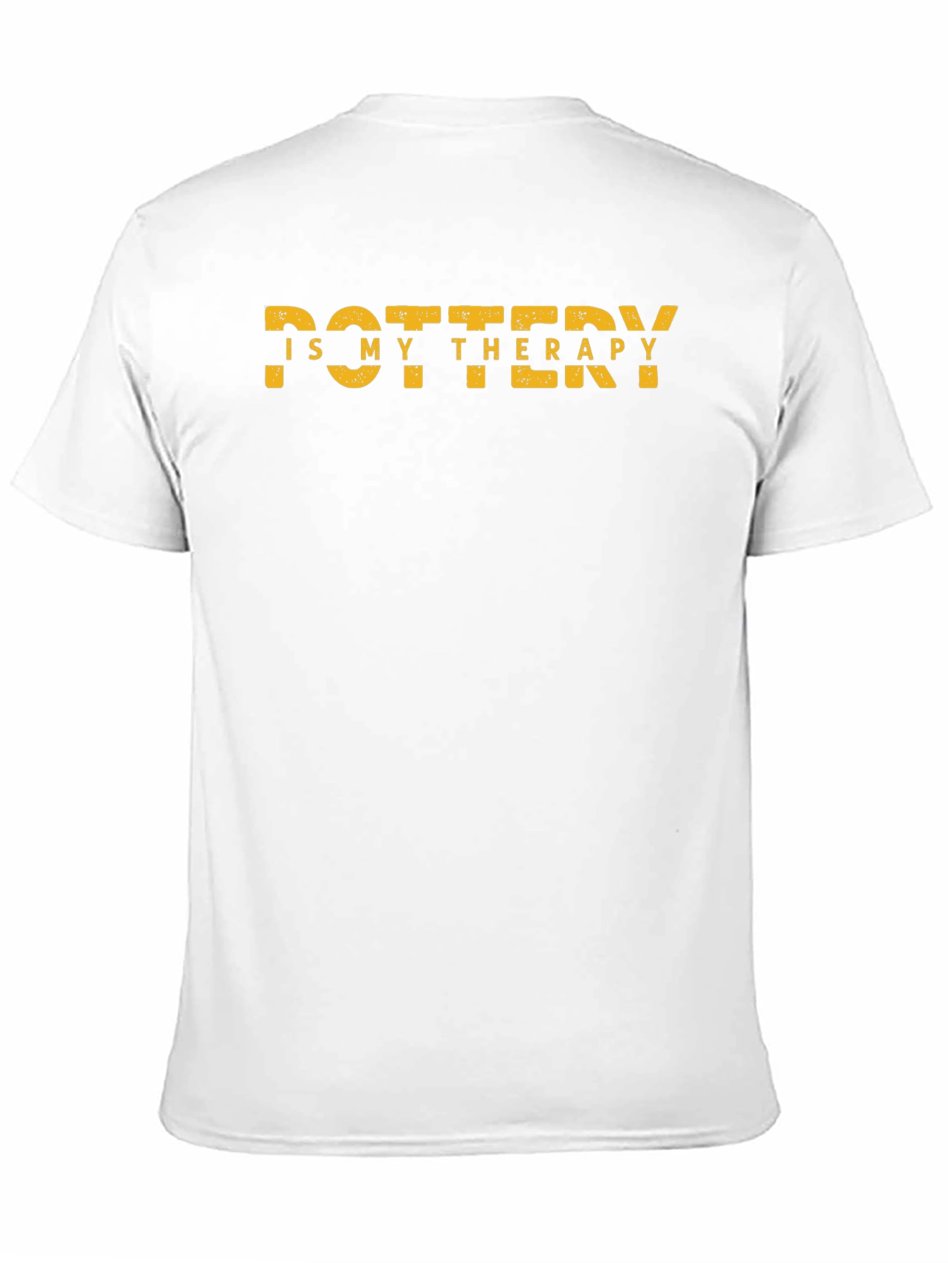 Pottery Is My Therapy Black T-Shirt