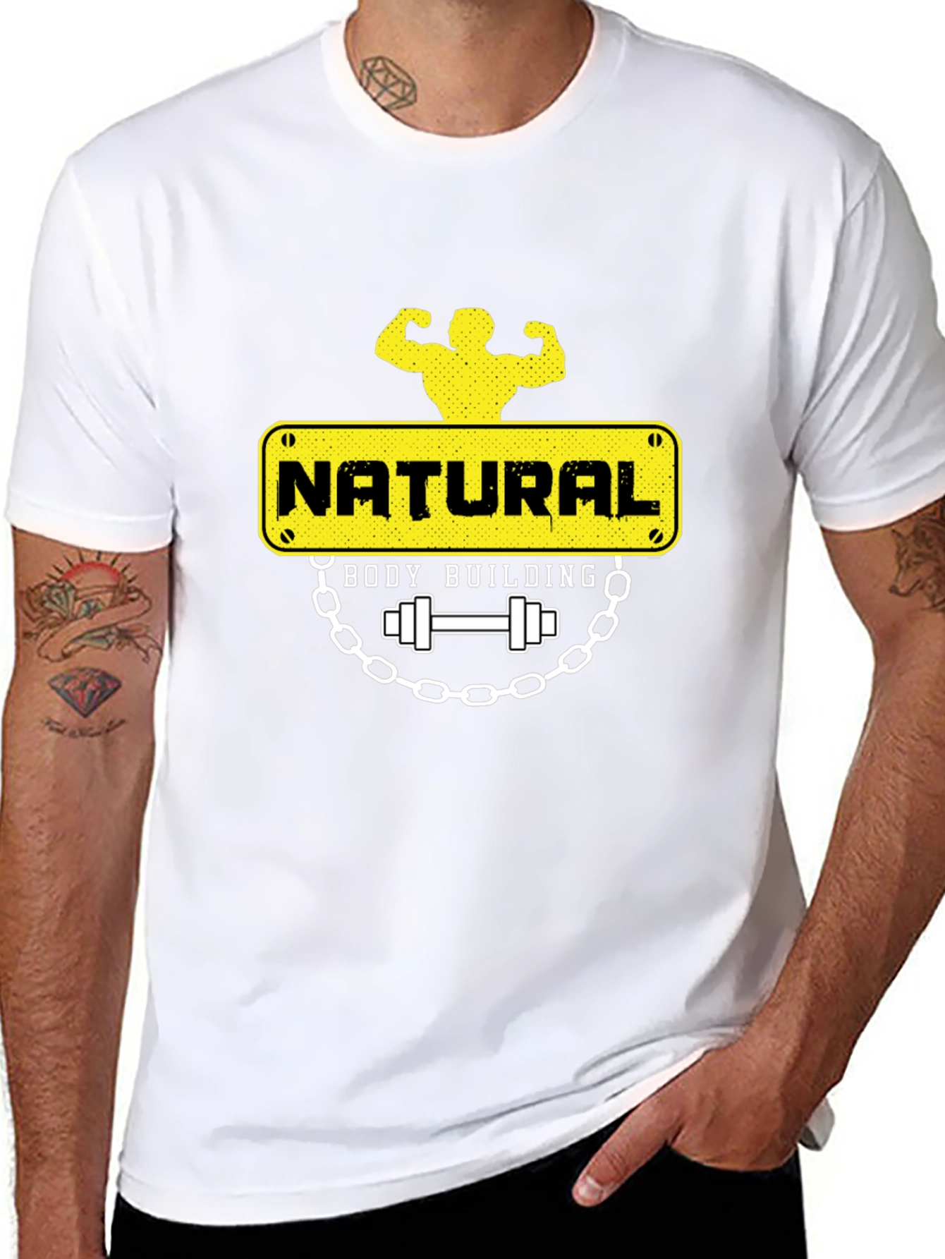 Natural Bodybuilding T-Shirt - Fitness Apparel