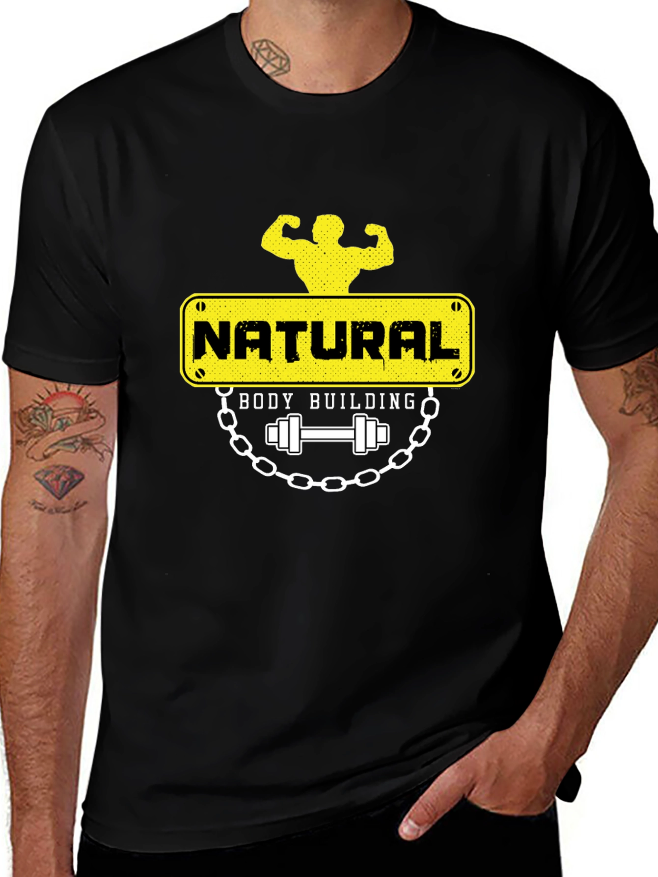 Natural Bodybuilding T-Shirt - Fitness Apparel