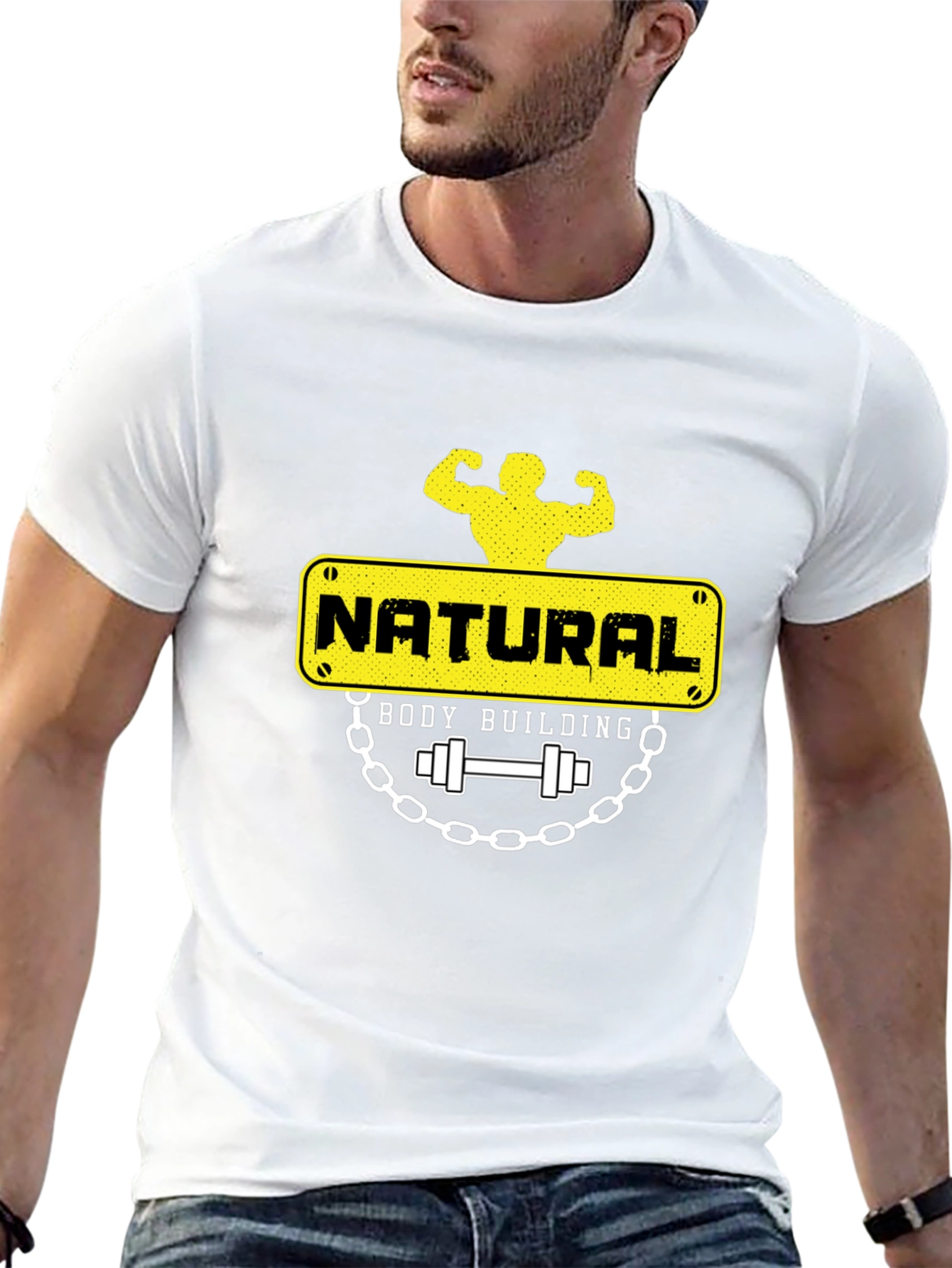 Natural Bodybuilding T-Shirt - Fitness Apparel