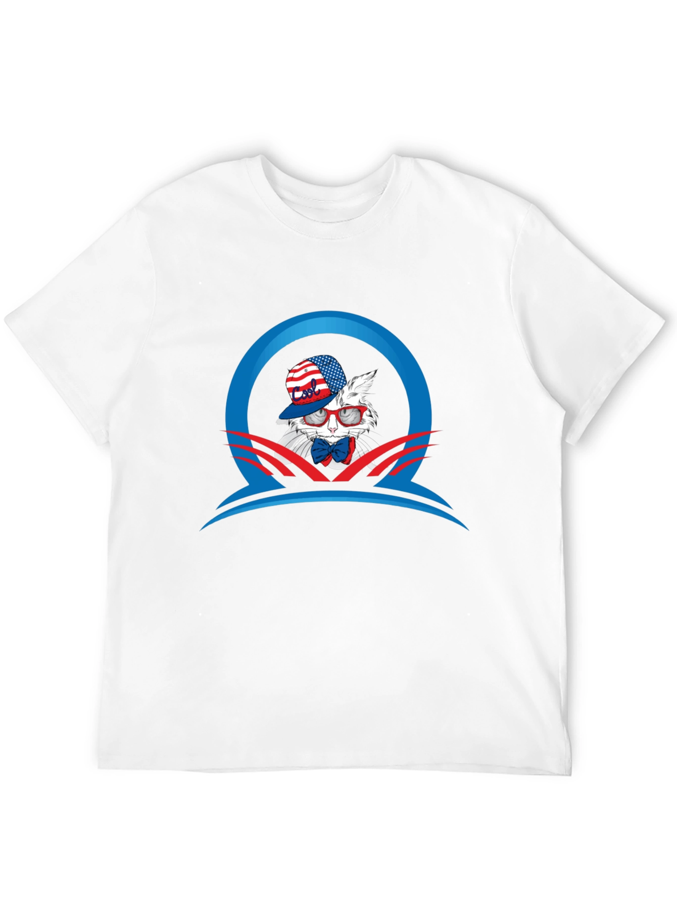 Patriotic Rabbit Graphic Tee