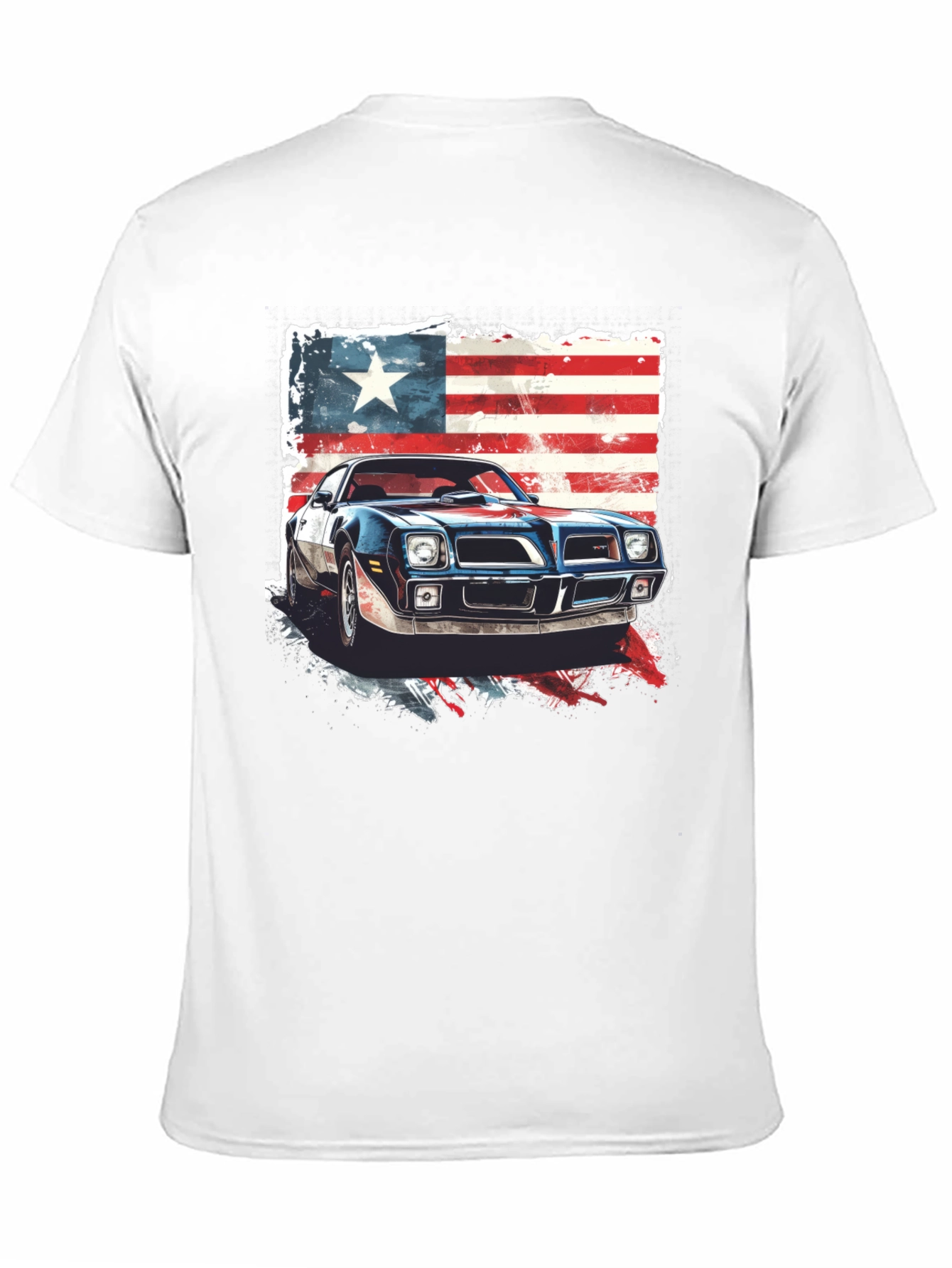 American Muscle Car Graphic Tee