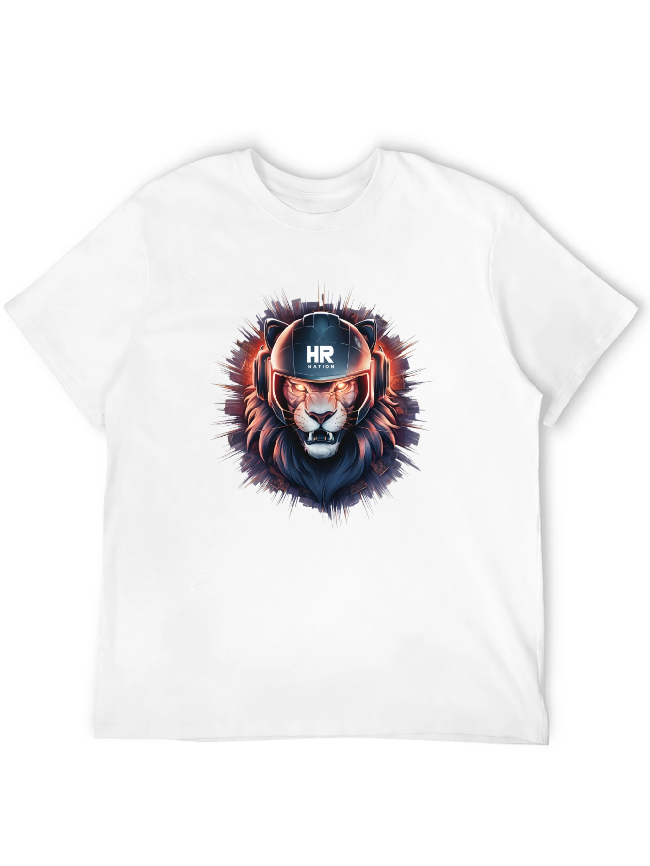 HR Nation Lion Graphic T-Shirt