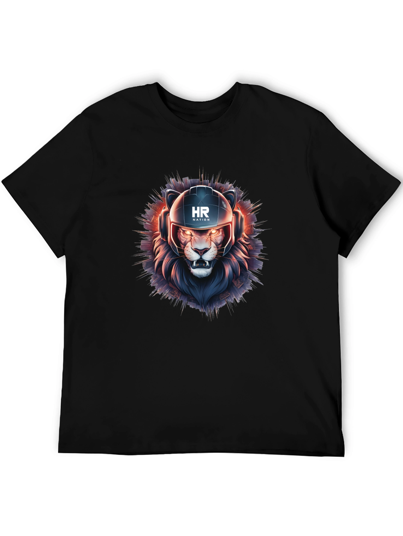 HR Nation Lion Graphic T-Shirt