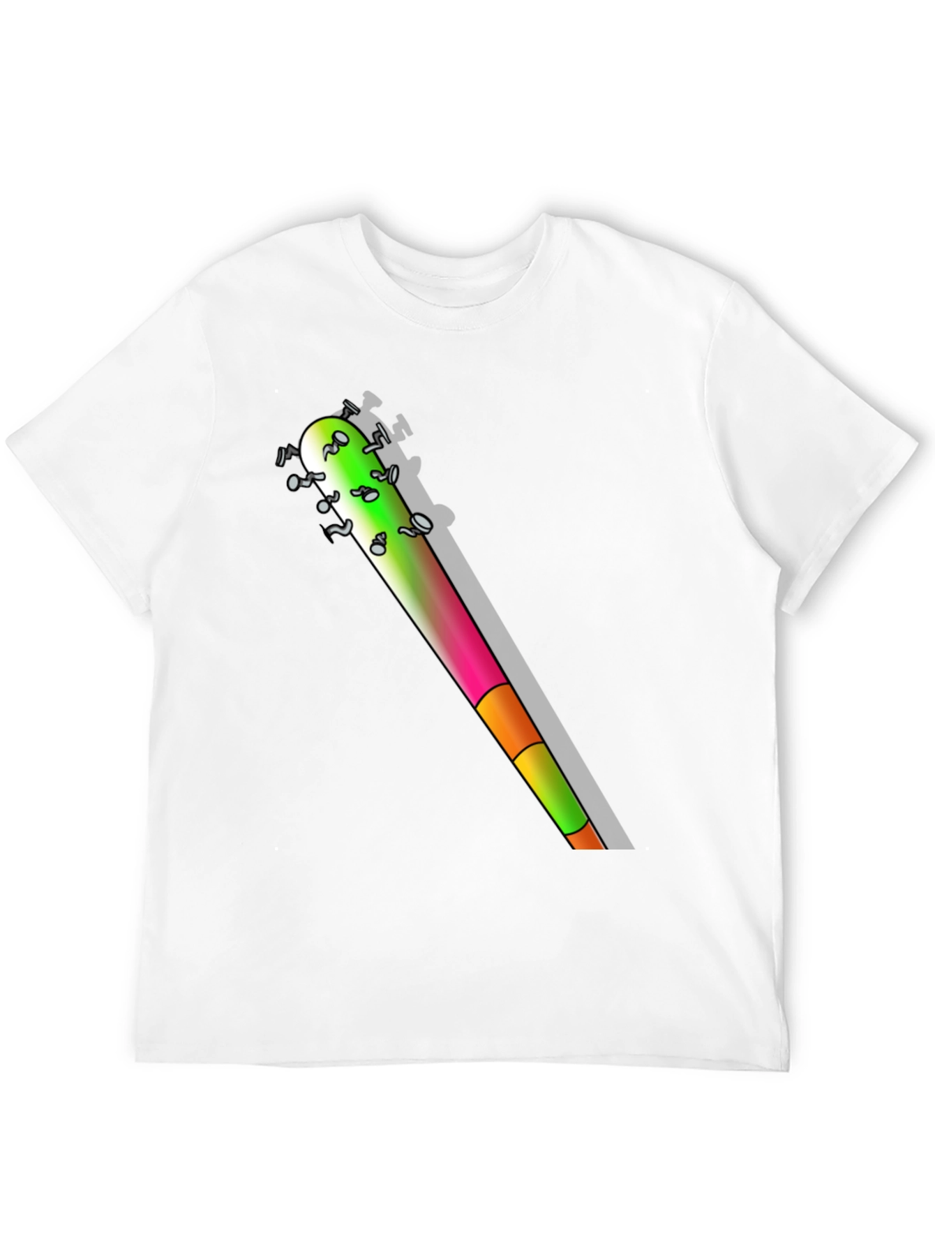 Novelty Baseball Bat Graphic T-Shirt