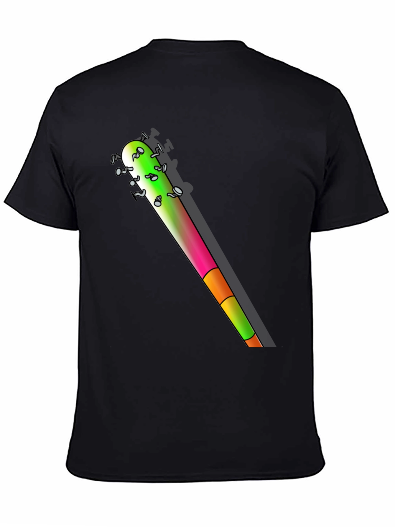 Novelty Baseball Bat Graphic T-Shirt