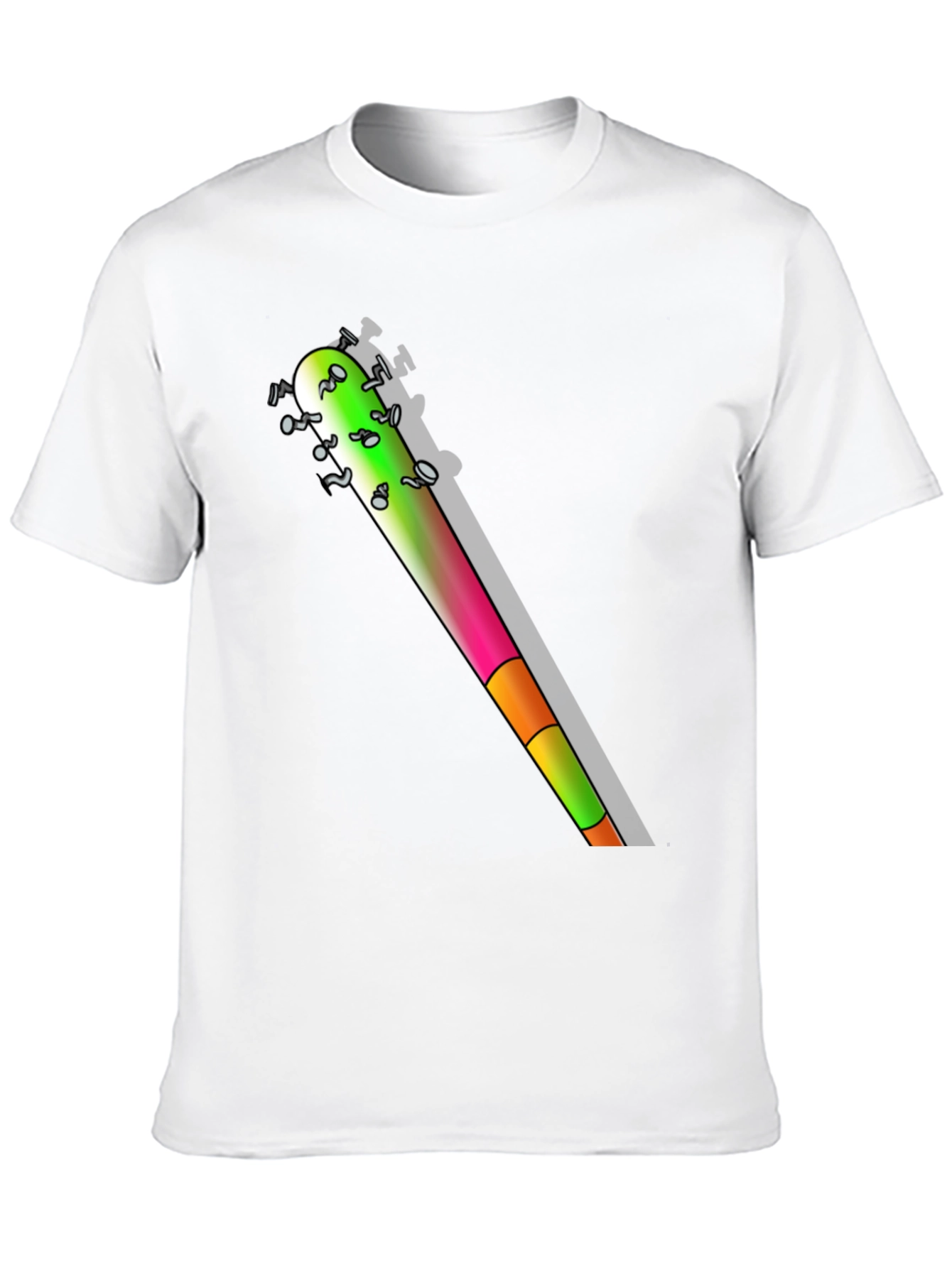 Novelty Baseball Bat Graphic T-Shirt