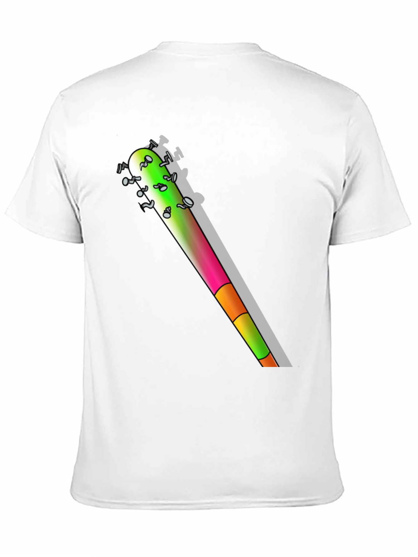 Novelty Baseball Bat Graphic T-Shirt