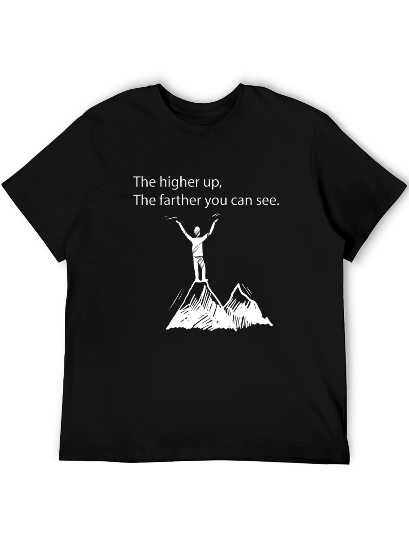 Motivational Mountain Top T-Shirt