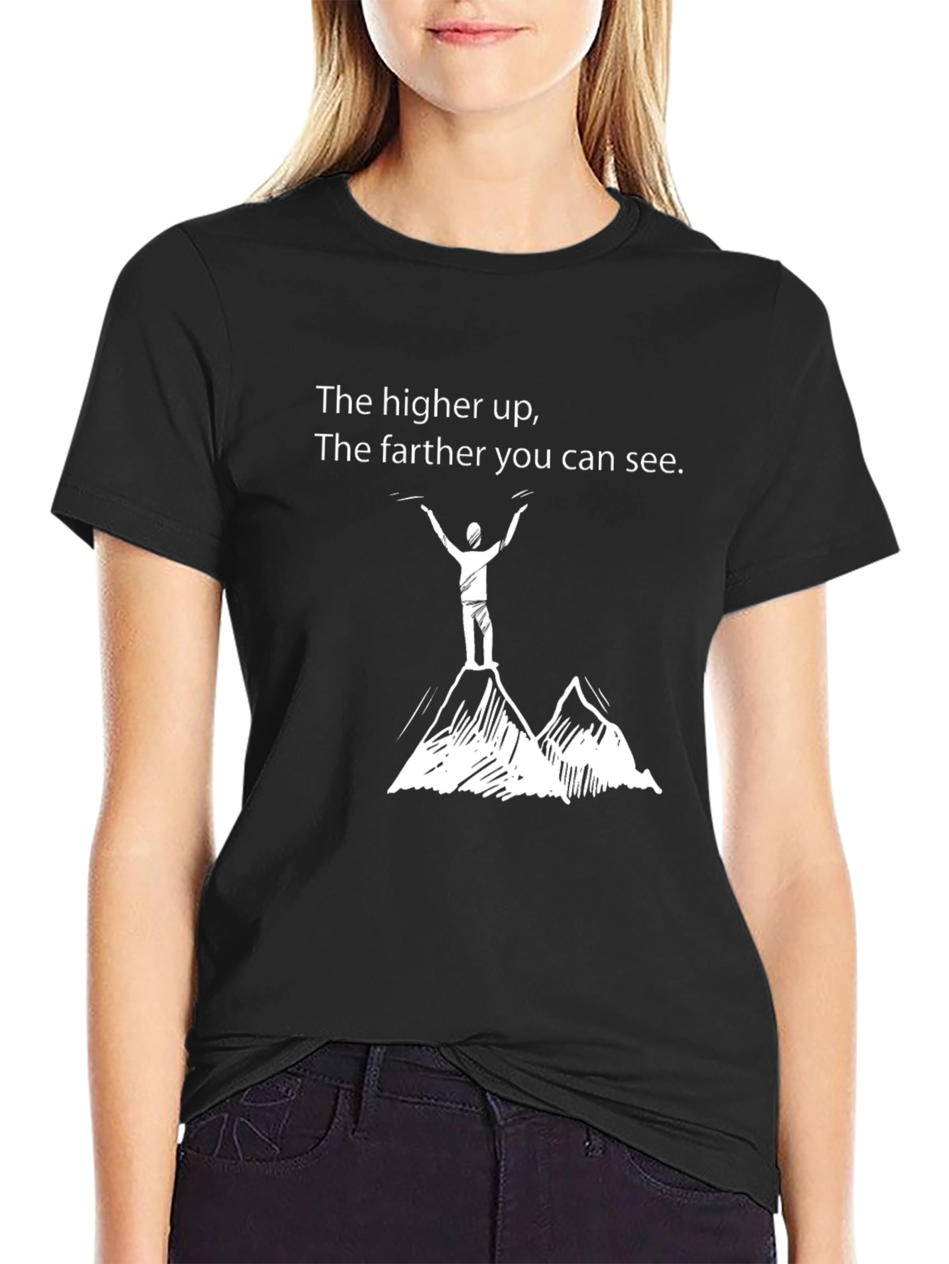 Motivational Mountain Top T-Shirt