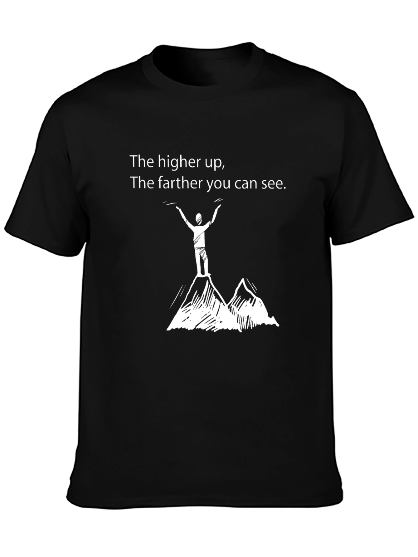 Motivational Mountain Top T-Shirt