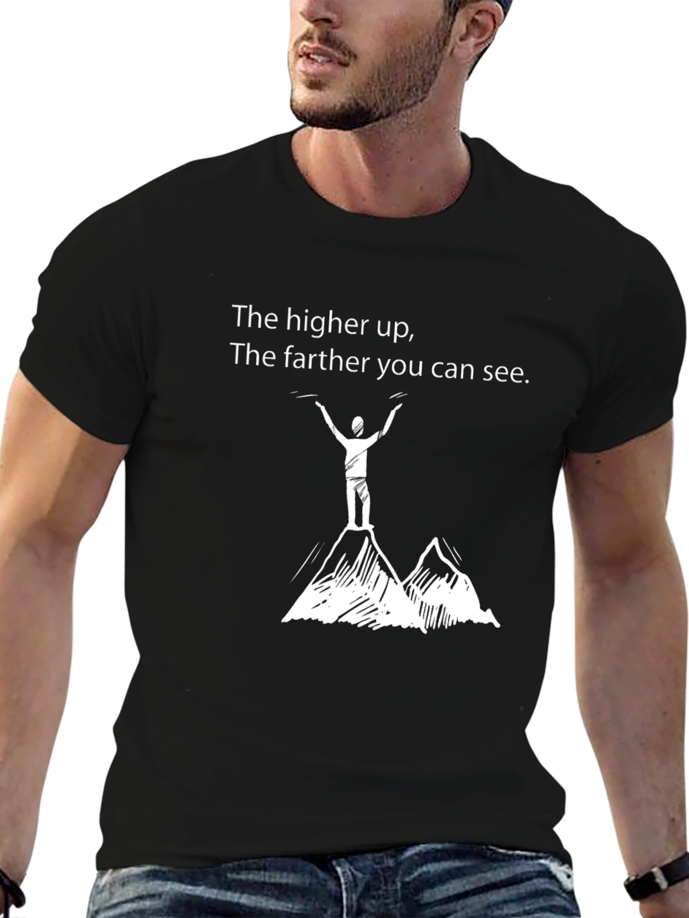 Motivational Mountain Top T-Shirt