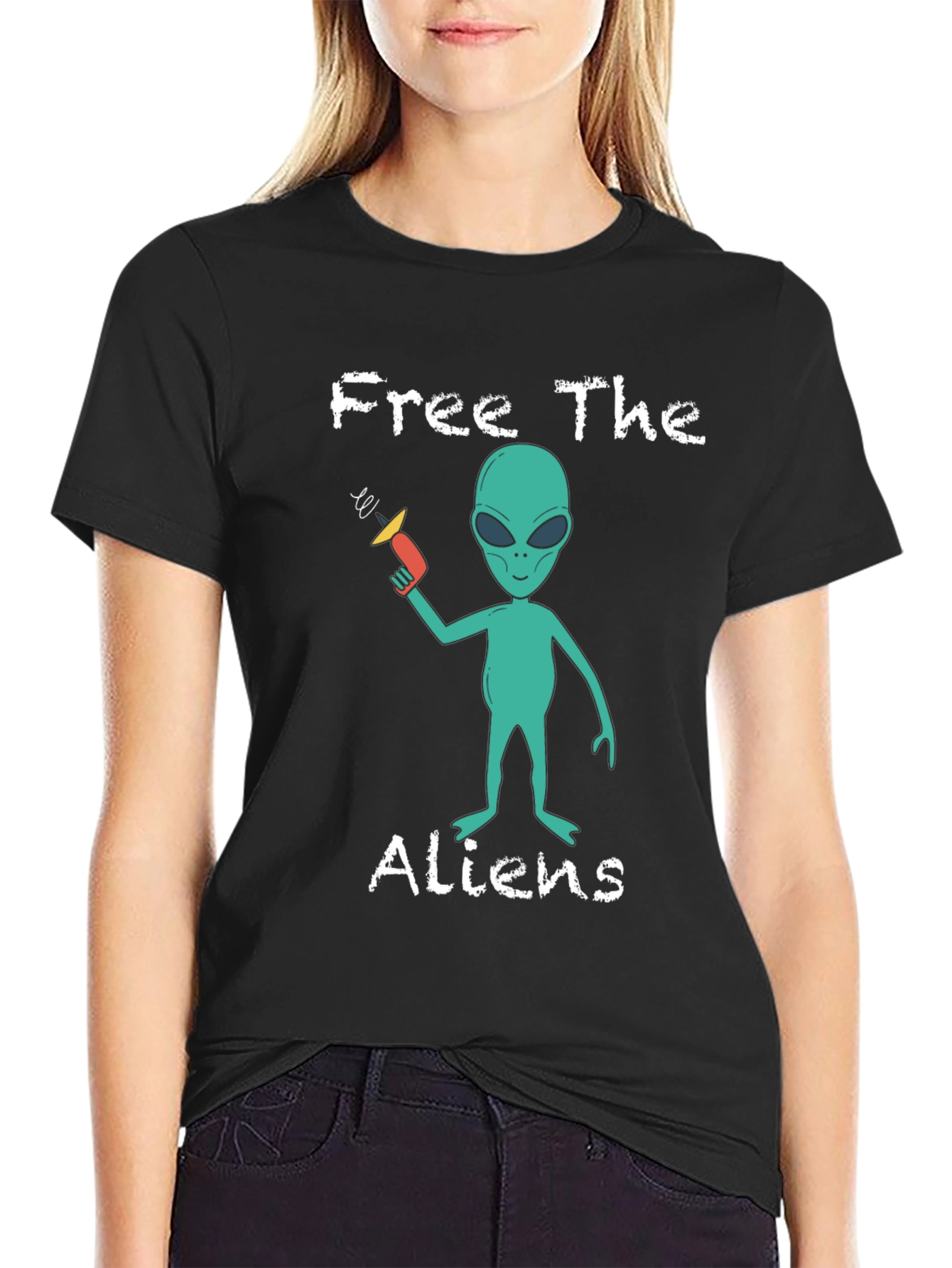 Free The Aliens Graphic Tee