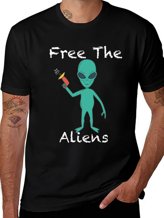 Free The Aliens Graphic Tee