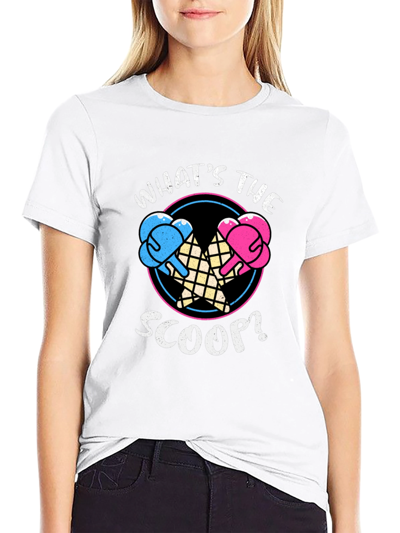 Whats The Scoop Gender Reveal T-Shirt