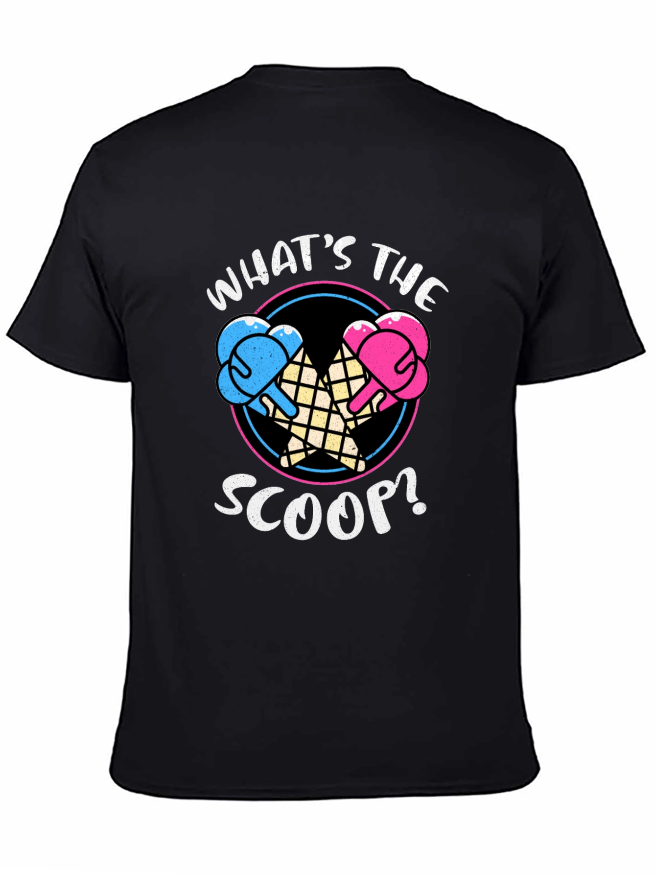 Whats The Scoop Gender Reveal T-Shirt