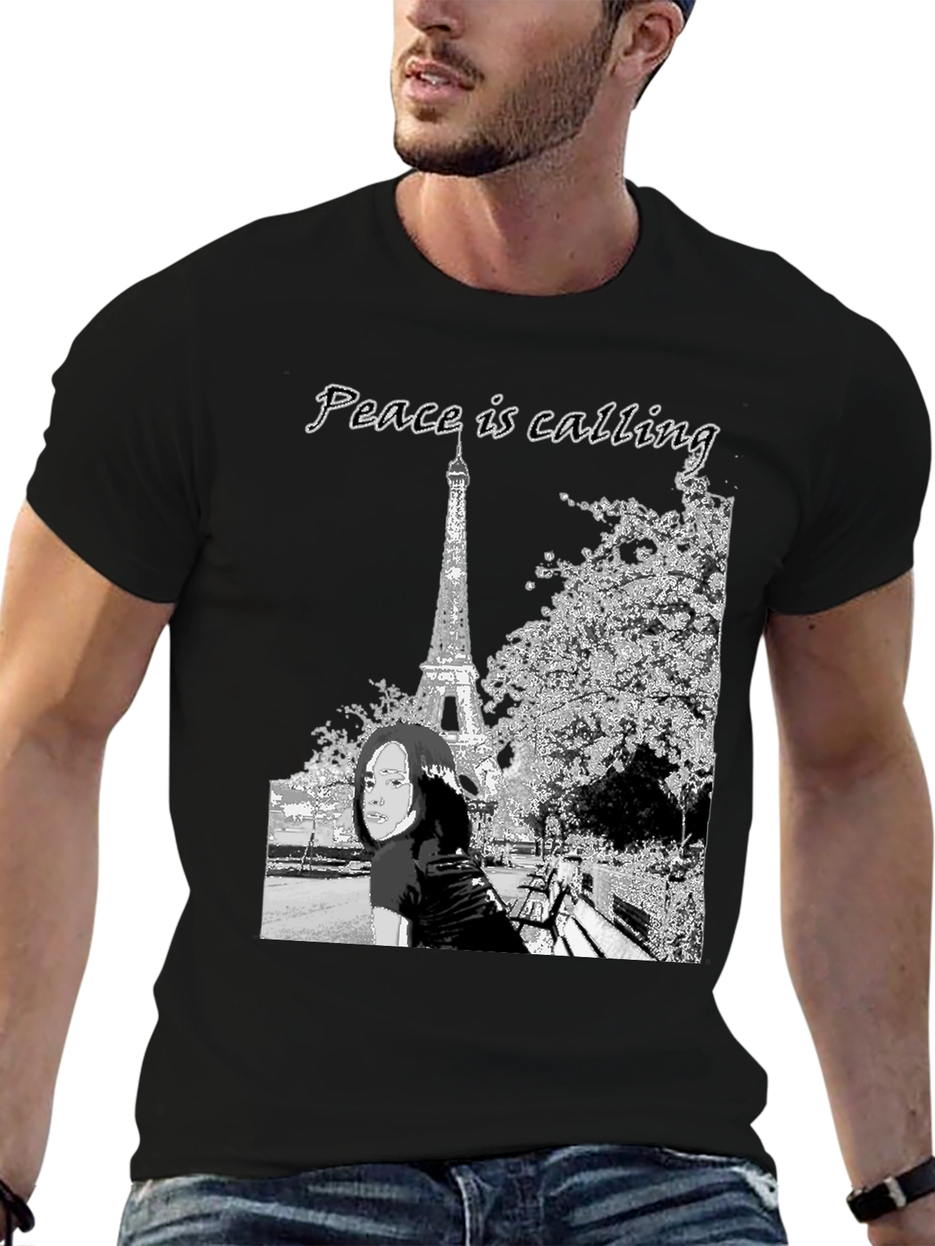 Peace is Calling Graphic Tee