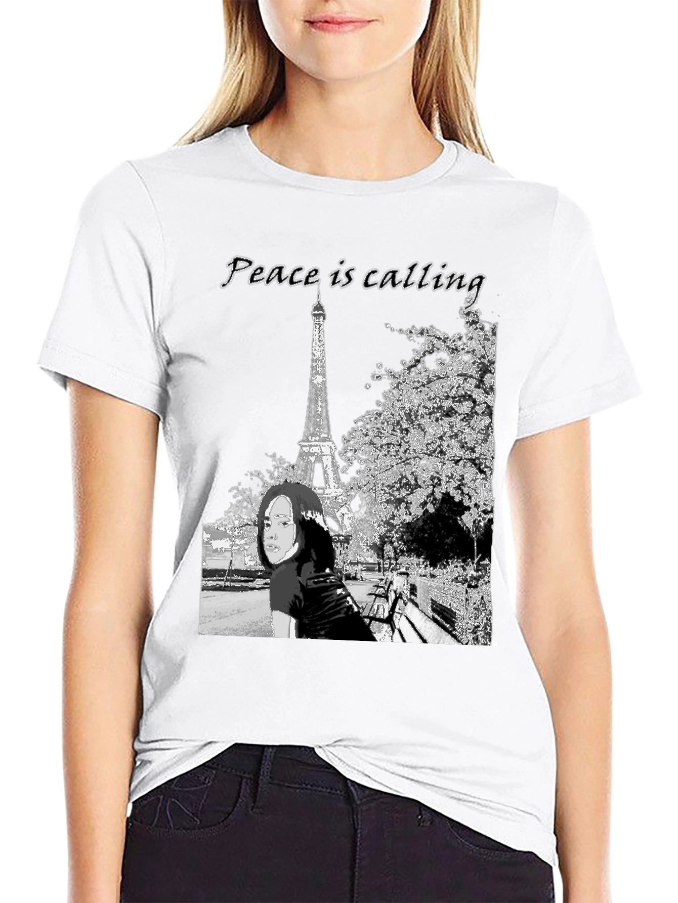 Peace is Calling Graphic Tee