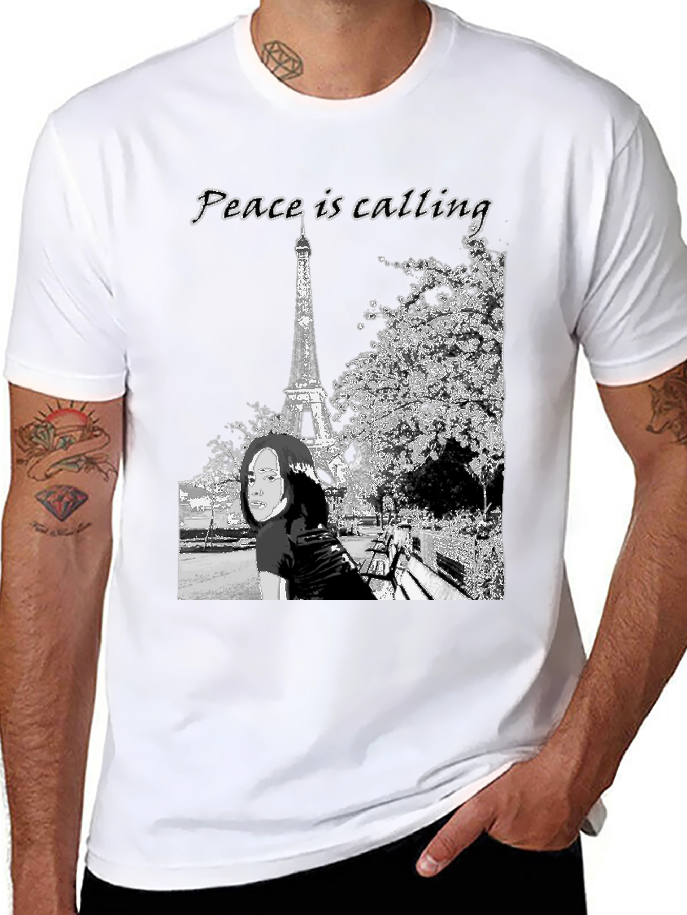 Peace is Calling Graphic Tee