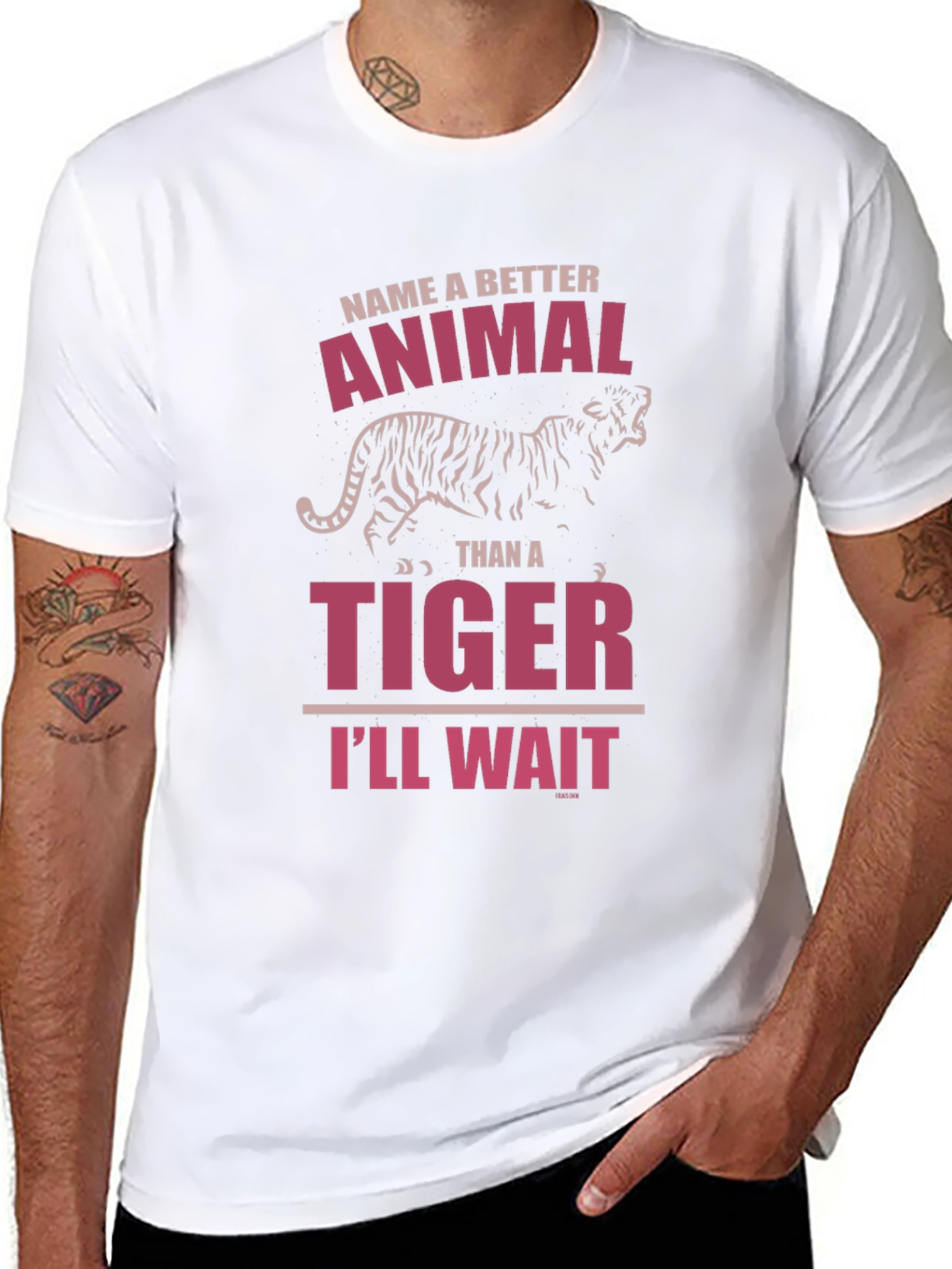 Name a Better Animal Than a Tiger Graphic Tee