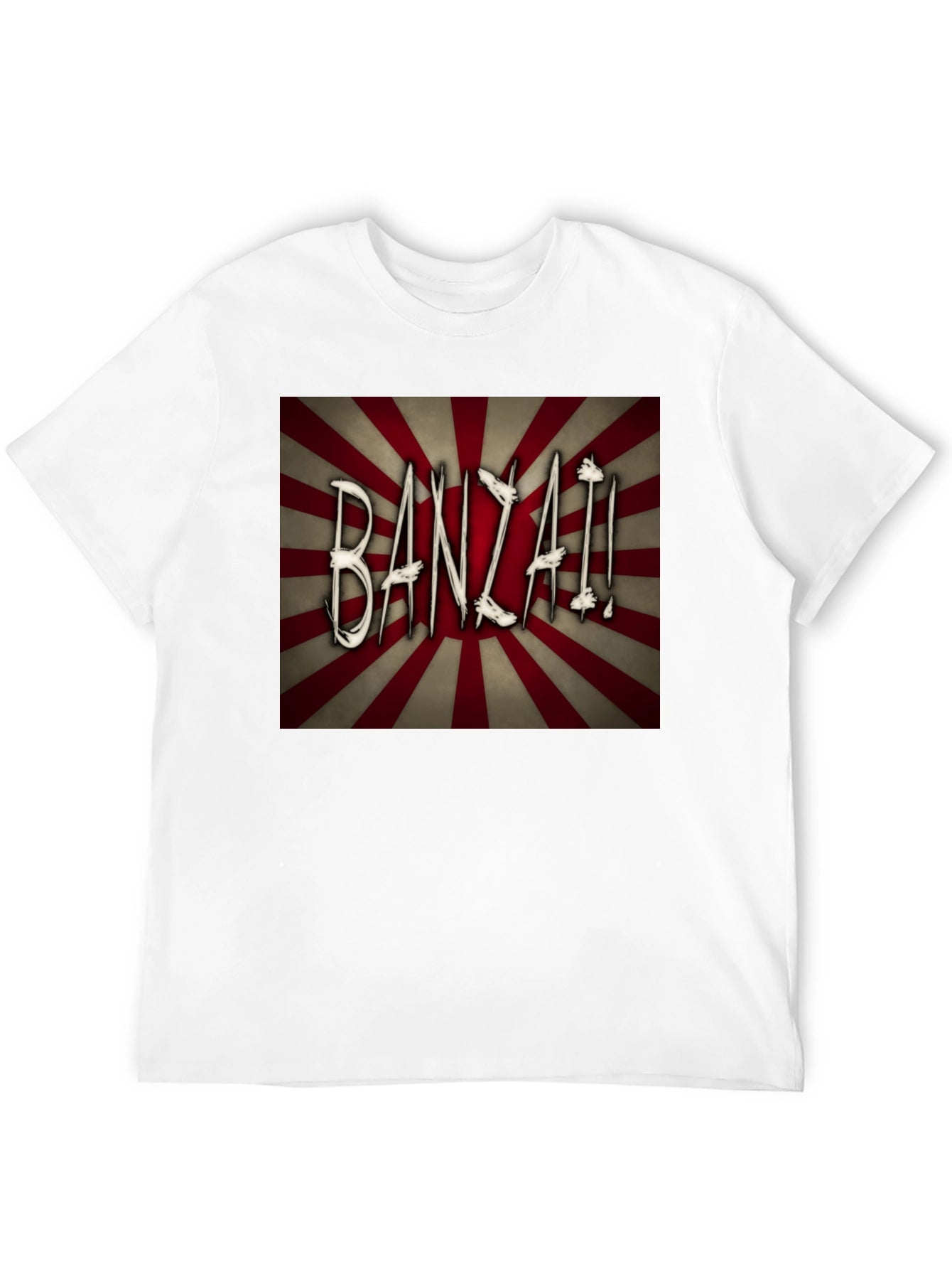 Banzai Graphic Tee - Retro Japanese Design