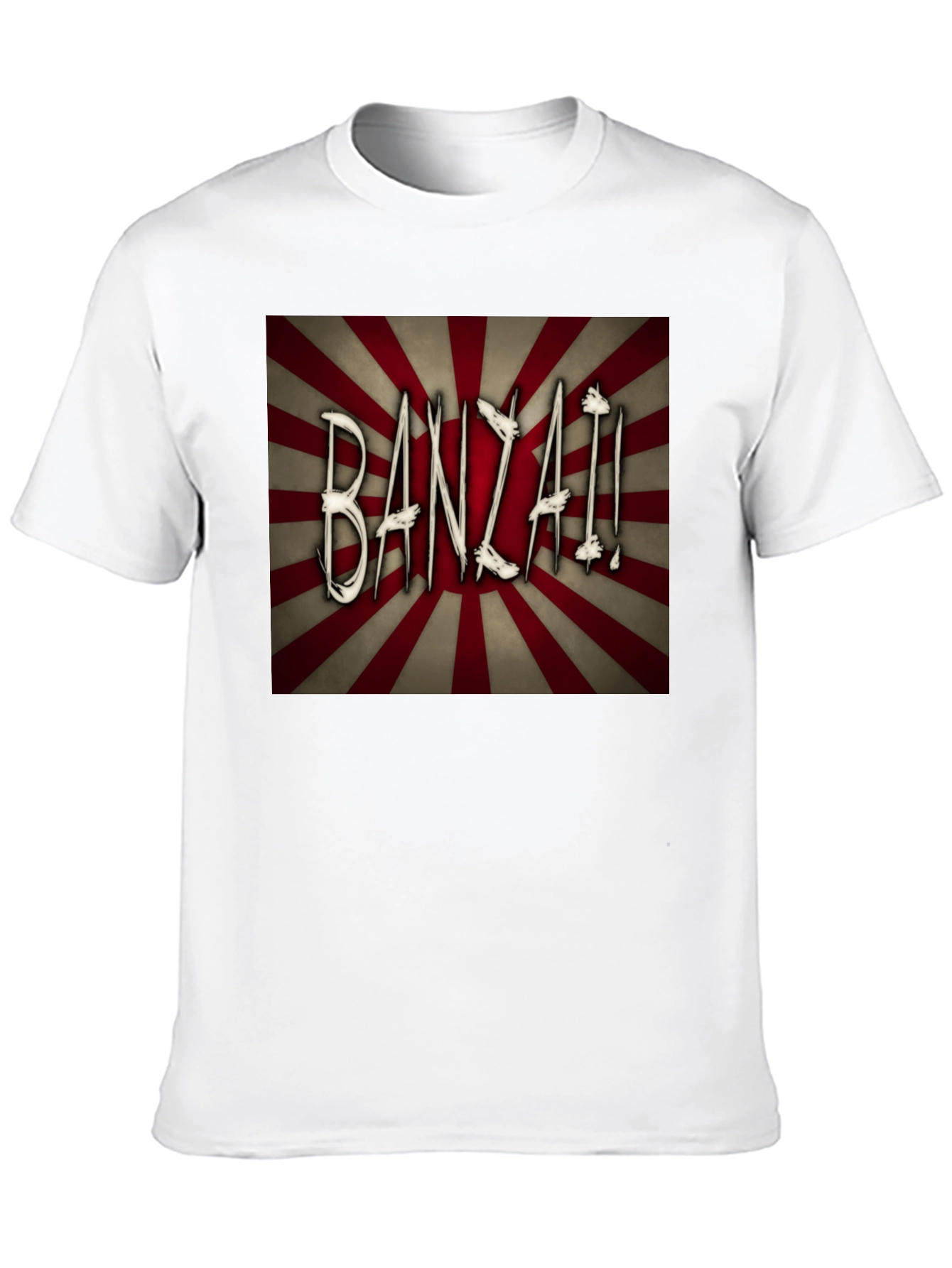 Banzai Graphic Tee - Retro Japanese Design