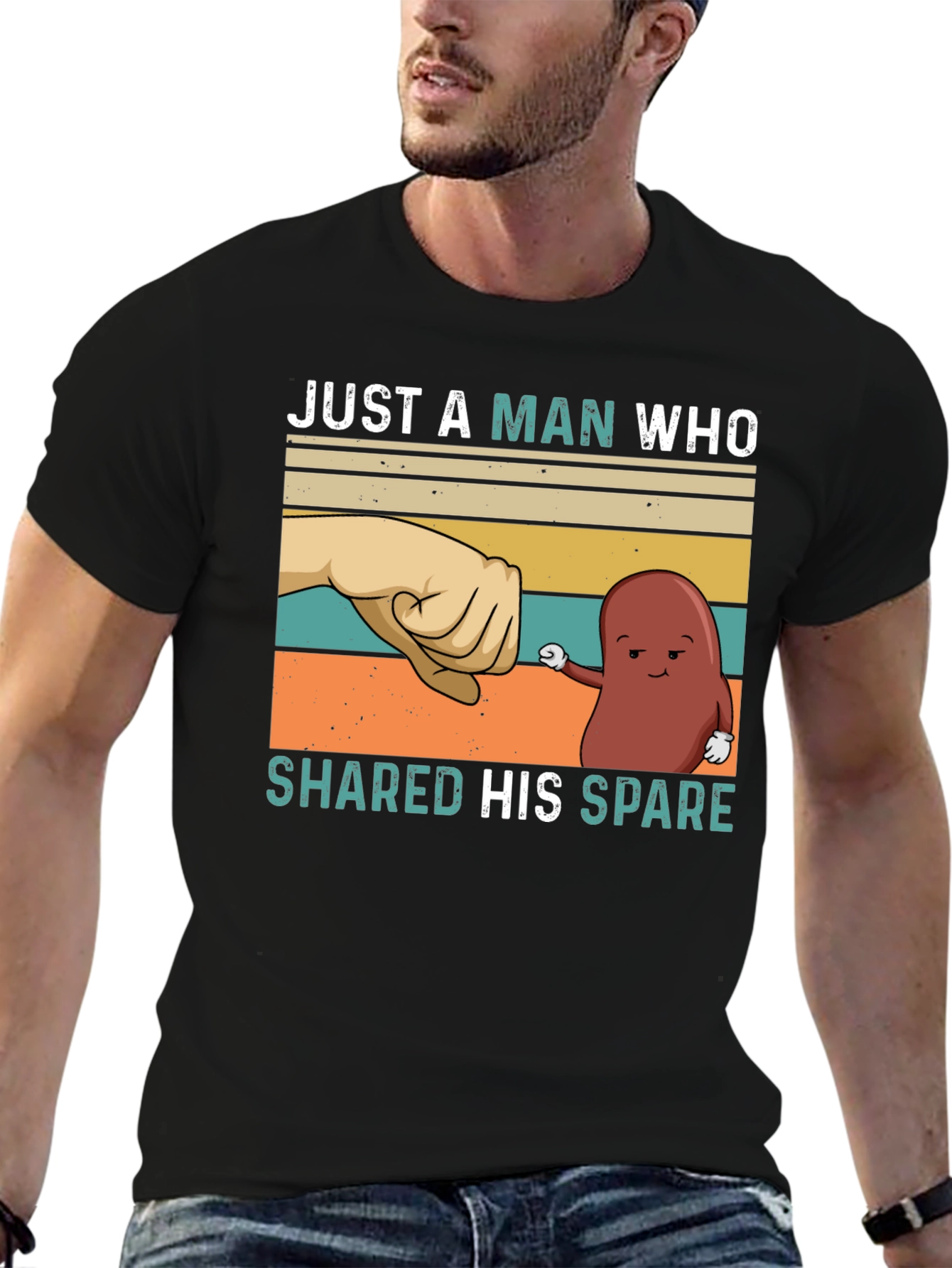 Just A Man Who Shared His Spare Rib T-Shirt
