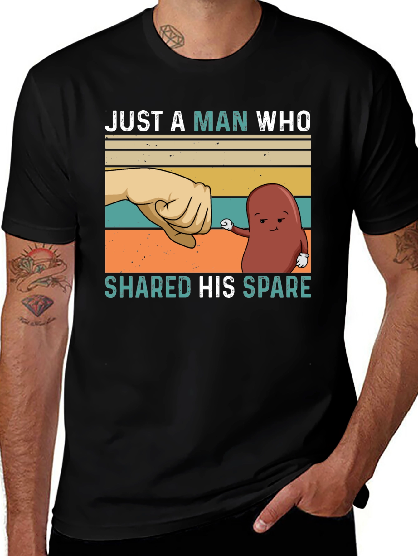 Just A Man Who Shared His Spare Rib T-Shirt