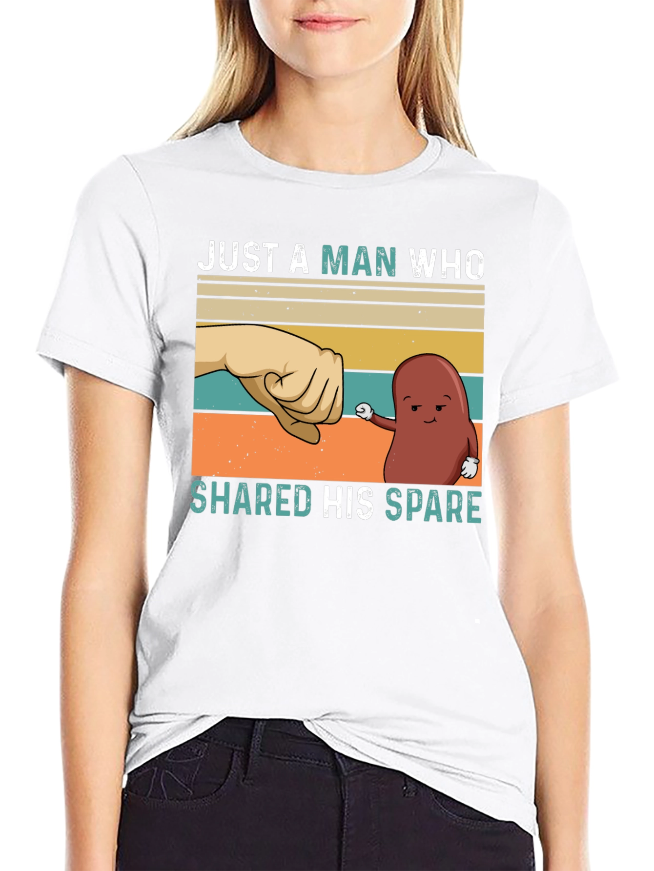 Just A Man Who Shared His Spare Rib T-Shirt