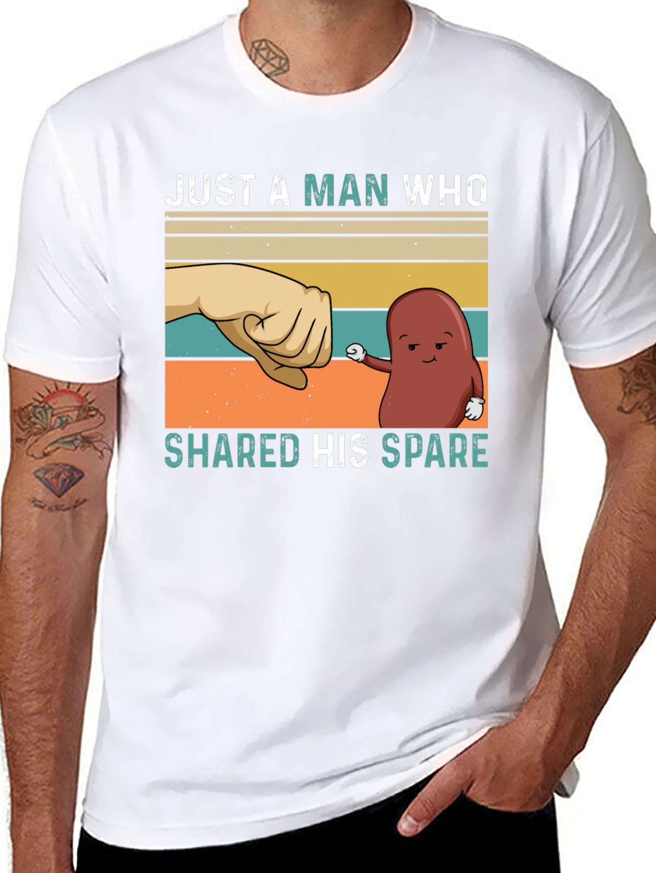Just A Man Who Shared His Spare Rib T-Shirt