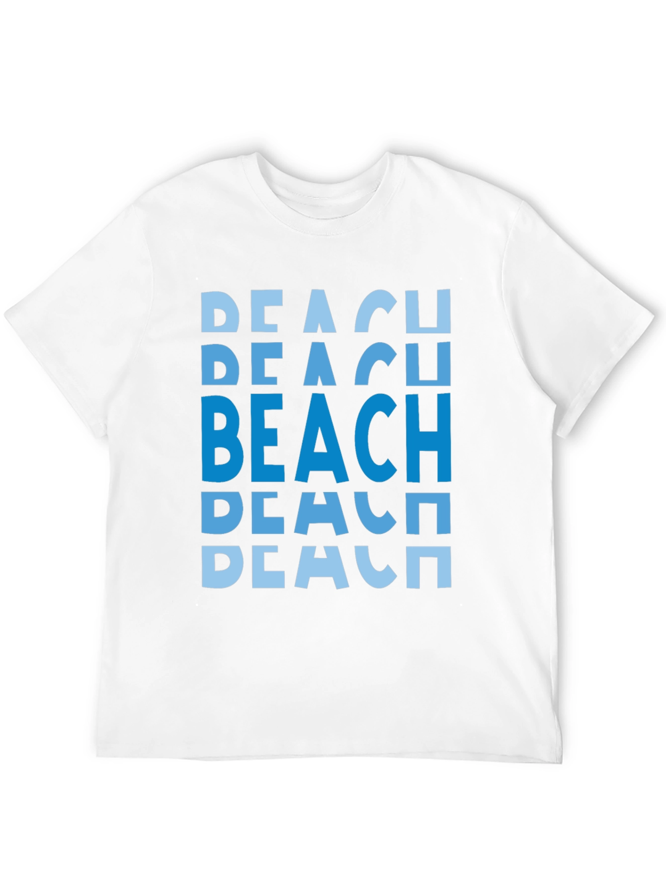 Beach Text Graphic T-Shirt | Relaxed Fit