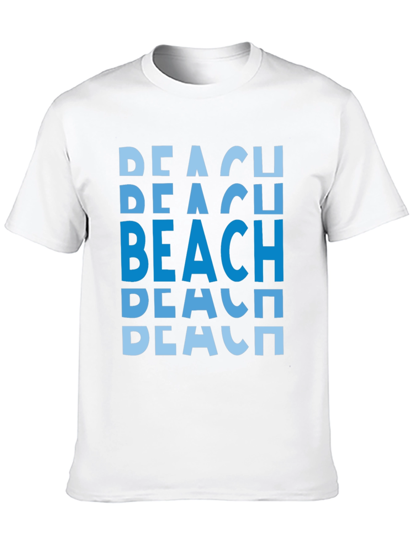 Beach Text Graphic T-Shirt | Relaxed Fit