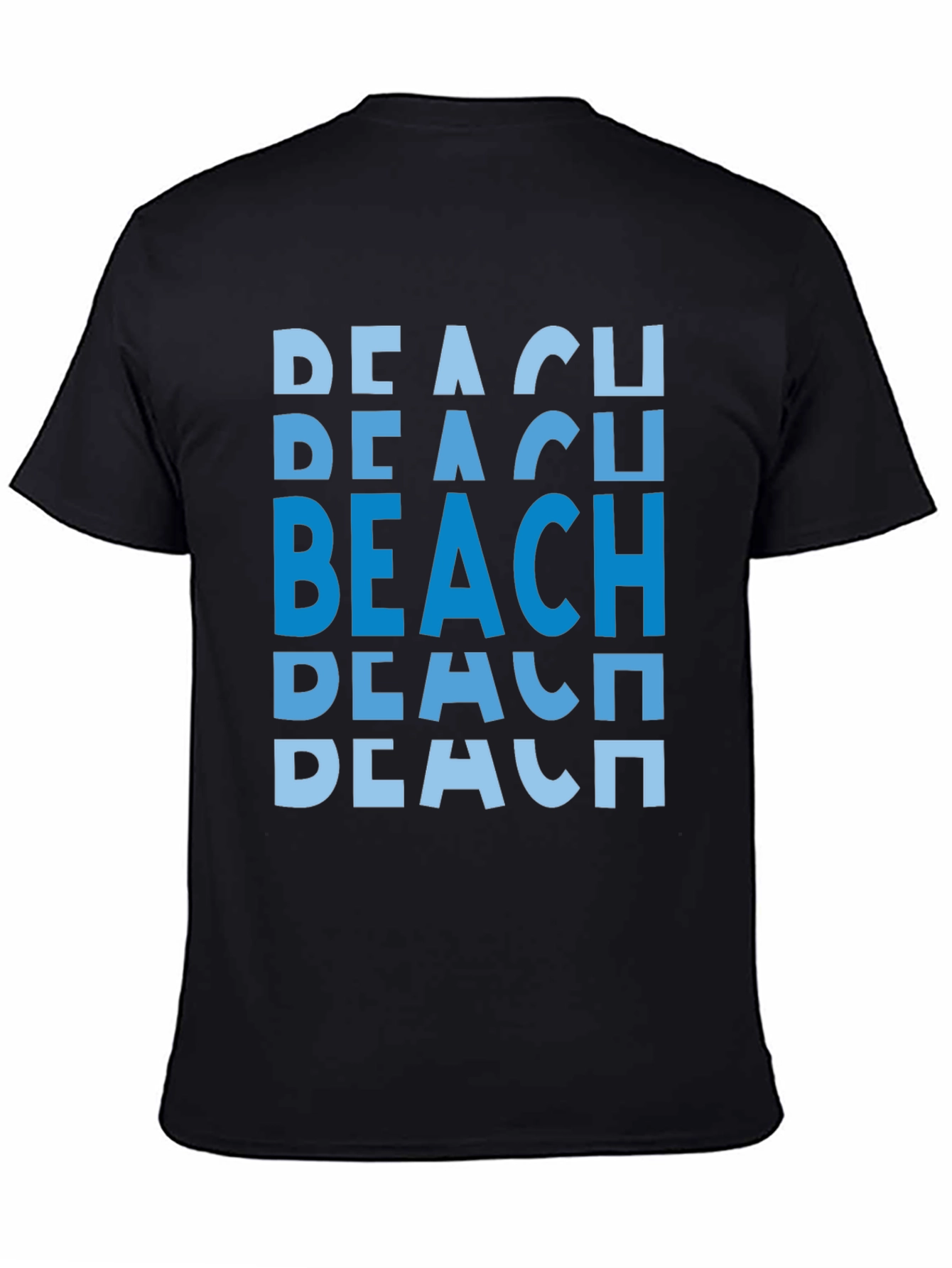 Beach Text Graphic T-Shirt | Relaxed Fit