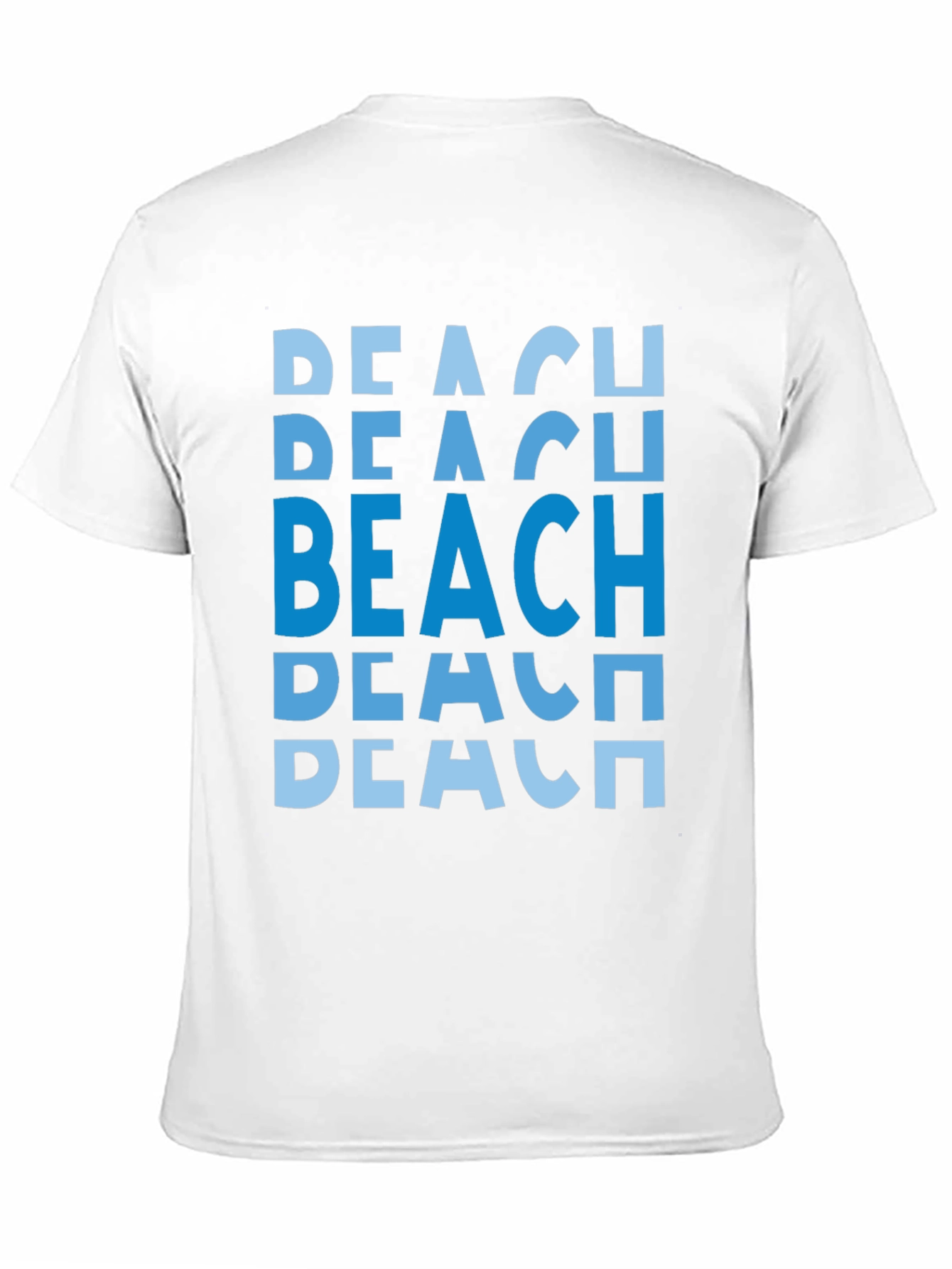 Beach Text Graphic T-Shirt | Relaxed Fit