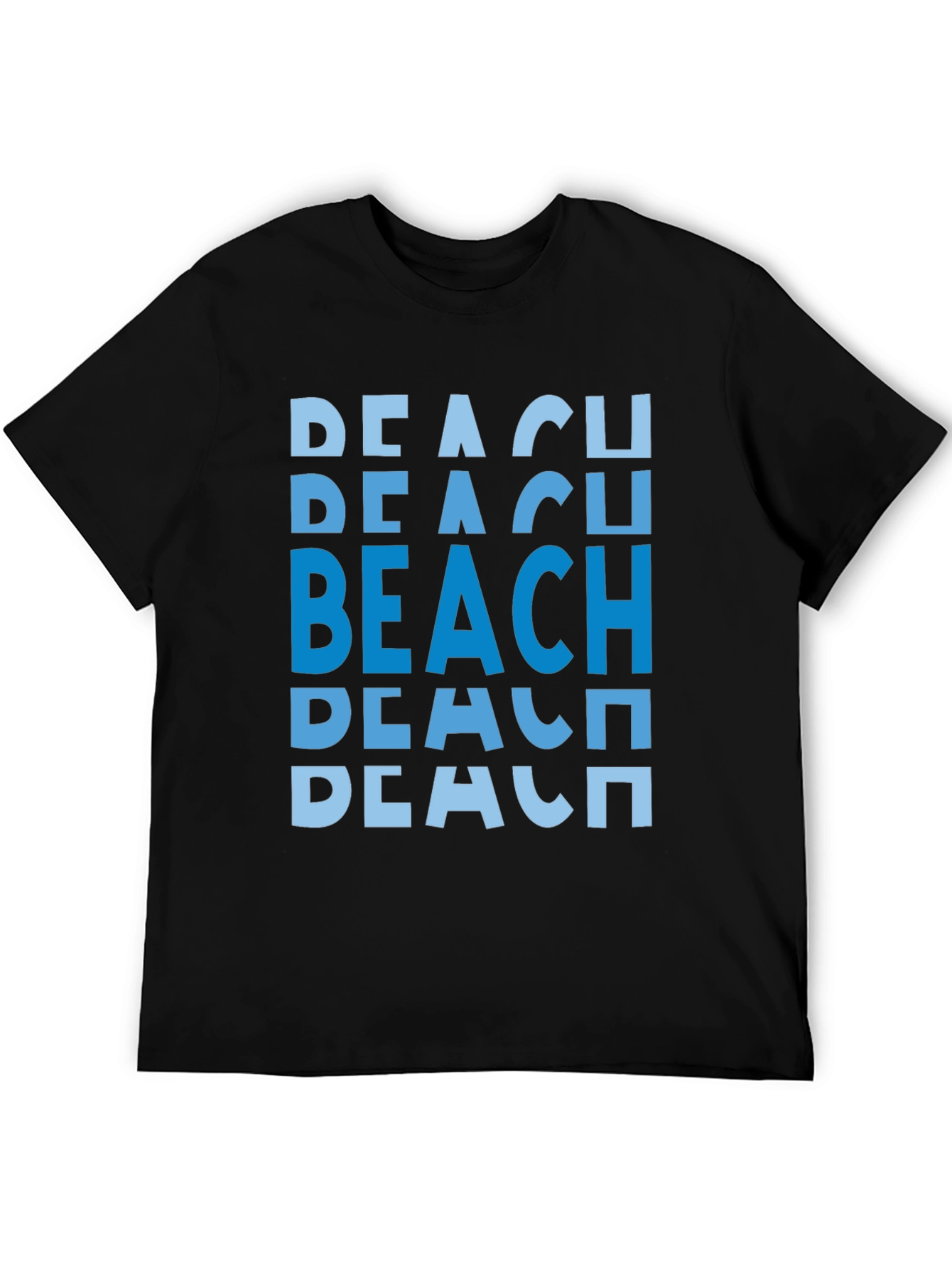 Beach Text Graphic T-Shirt | Relaxed Fit