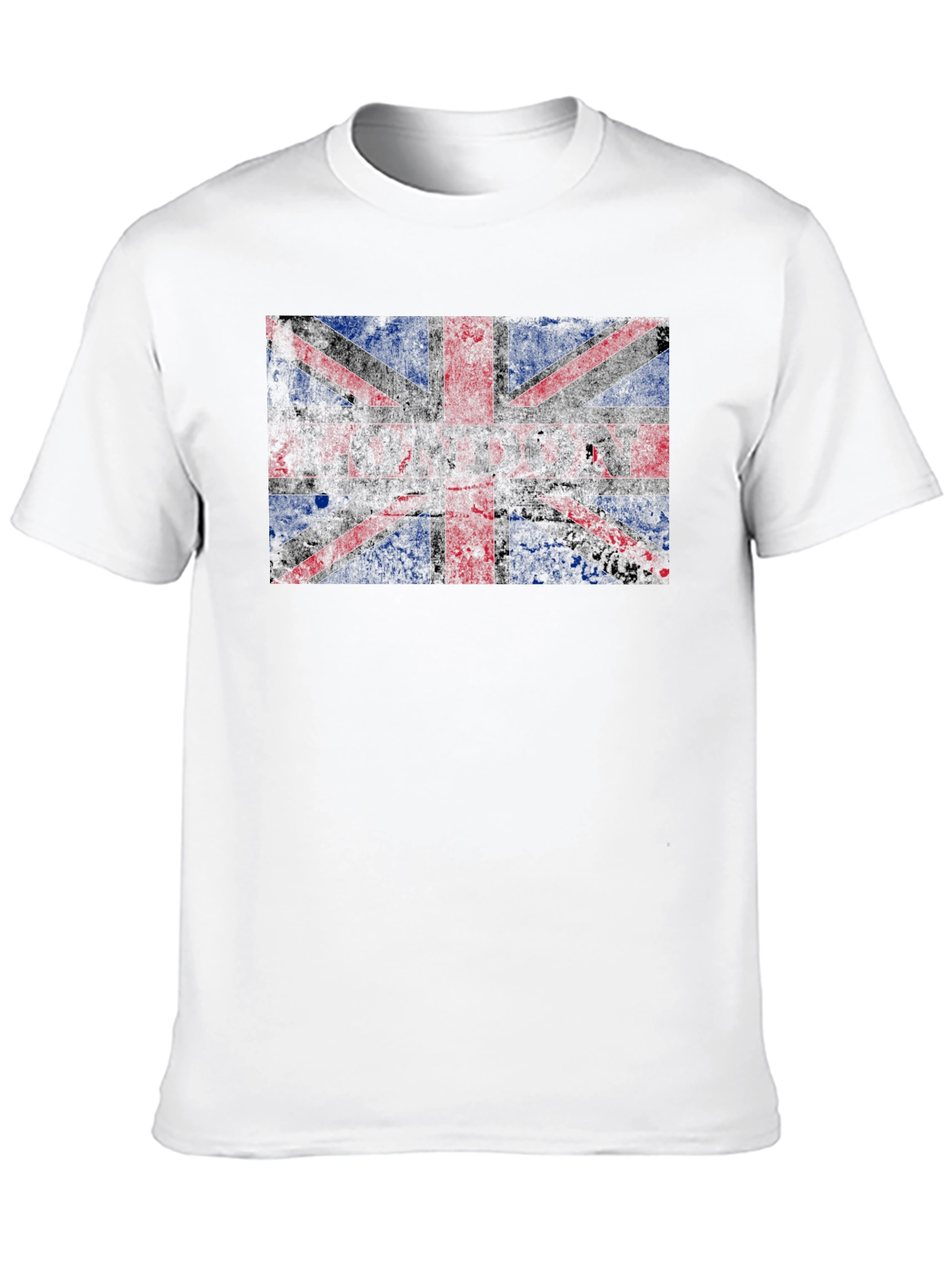London Union Jack Graphic Black T-Shirt