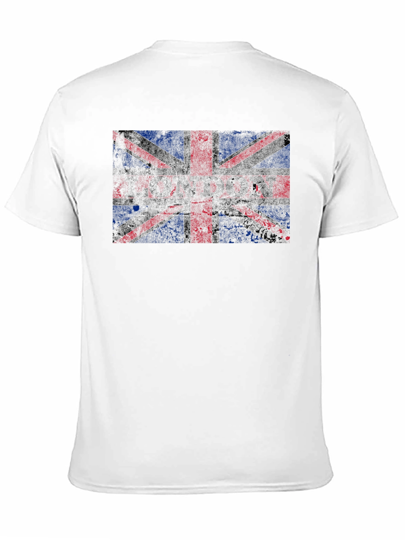 London Union Jack Graphic Black T-Shirt