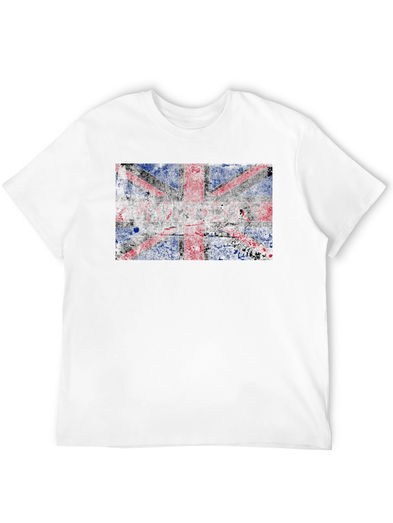 London Union Jack Graphic Black T-Shirt