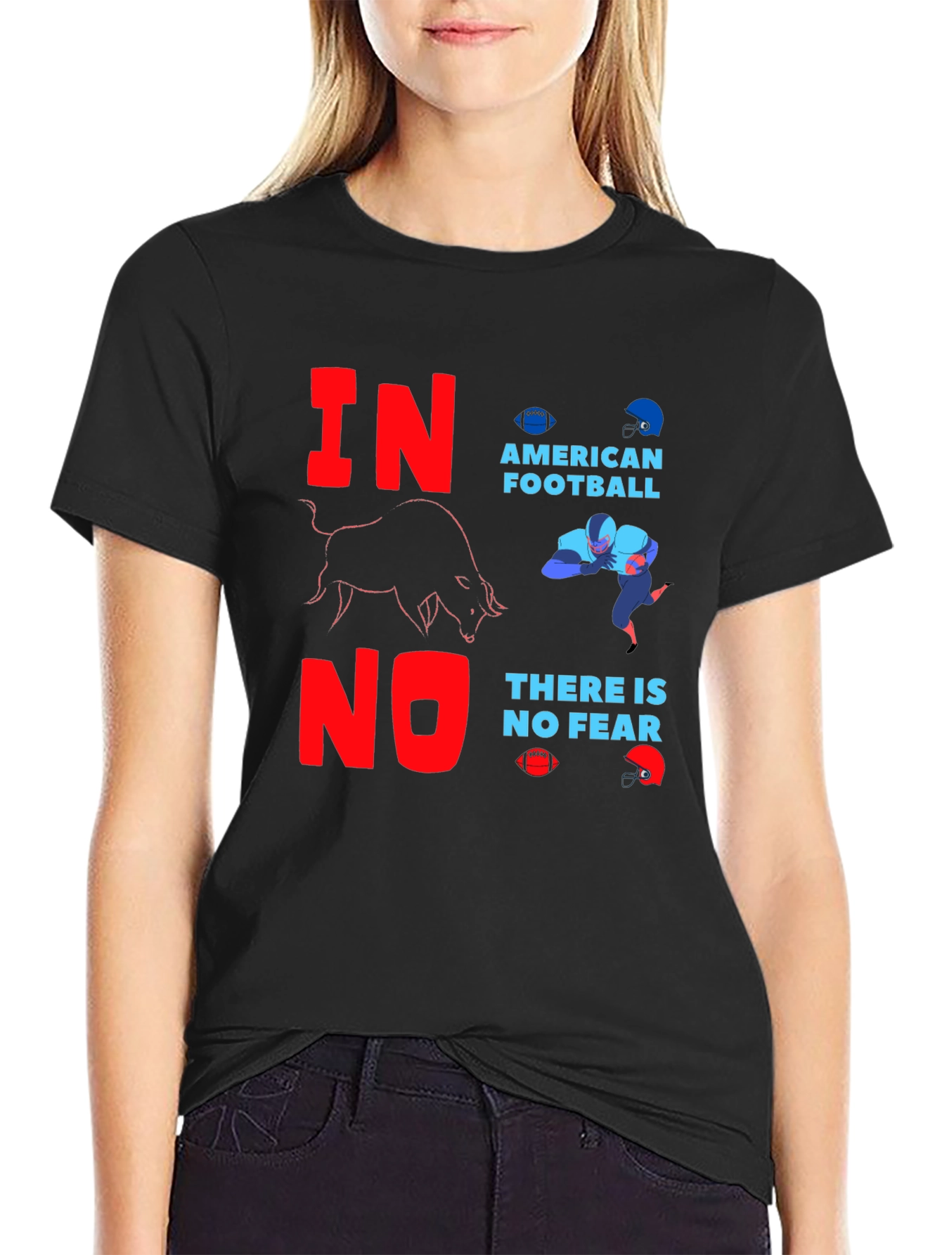 Fearless Football Graphic Tee