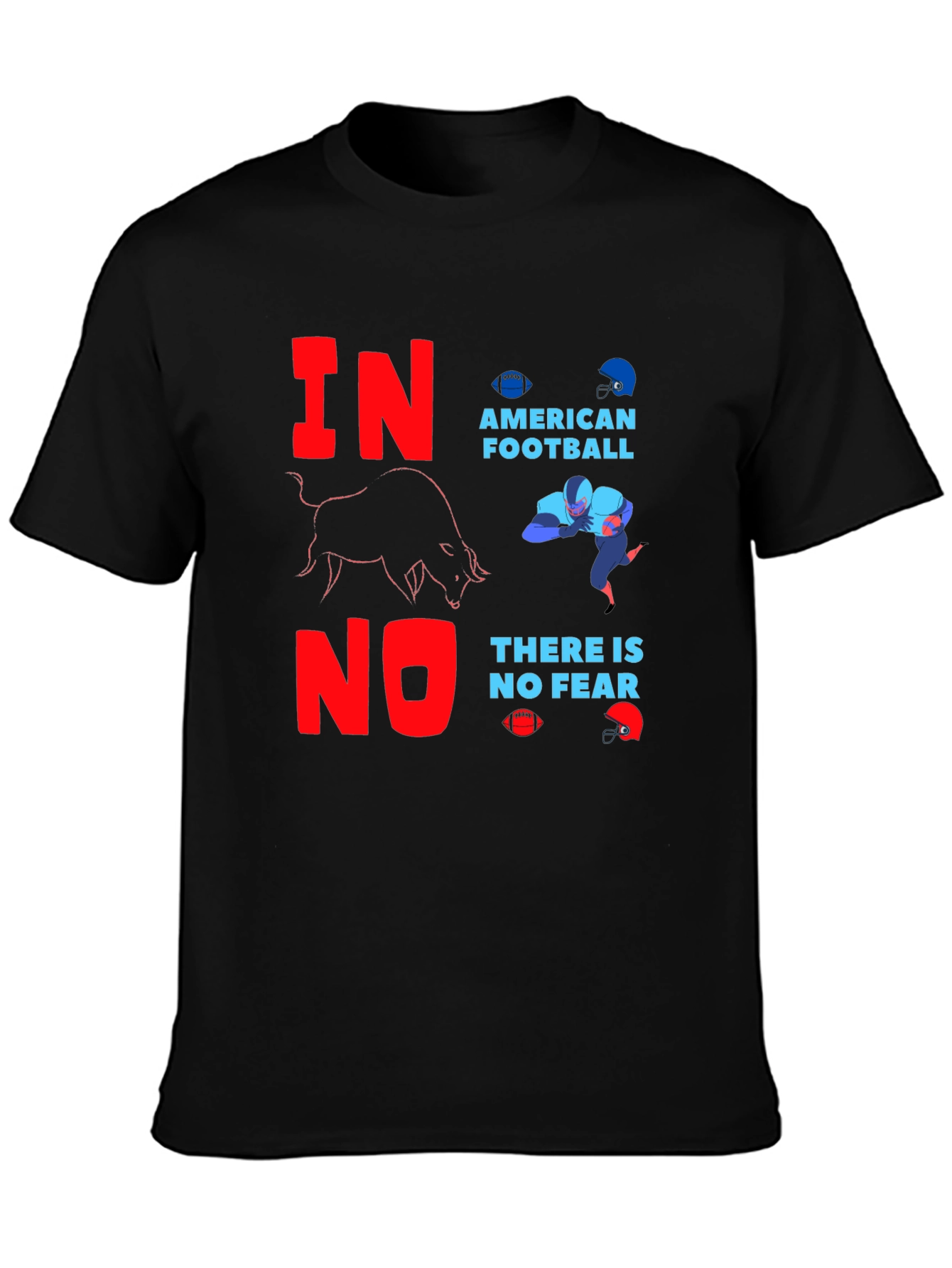 Fearless Football Graphic Tee