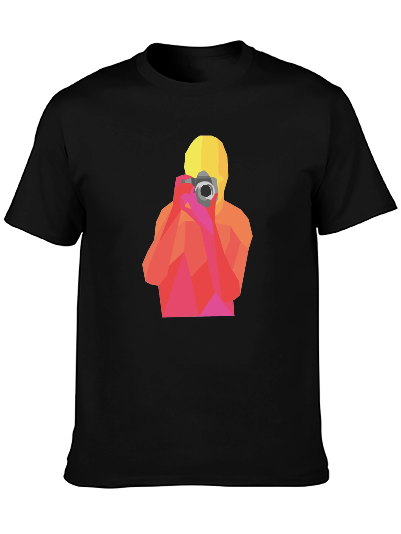 Geometric Photographer Graphic T-Shirt