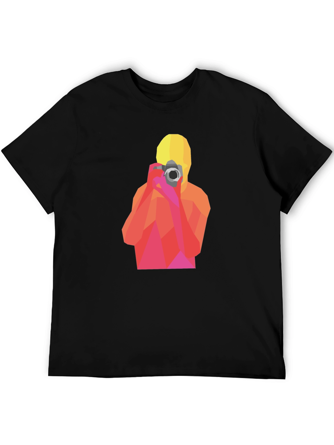 Geometric Photographer Graphic T-Shirt
