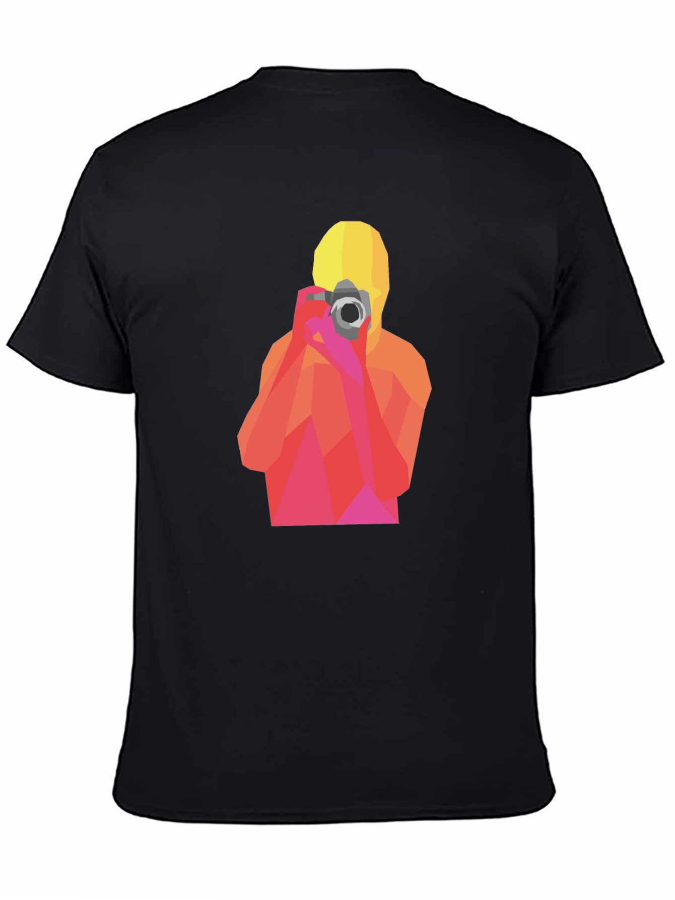 Geometric Photographer Graphic T-Shirt