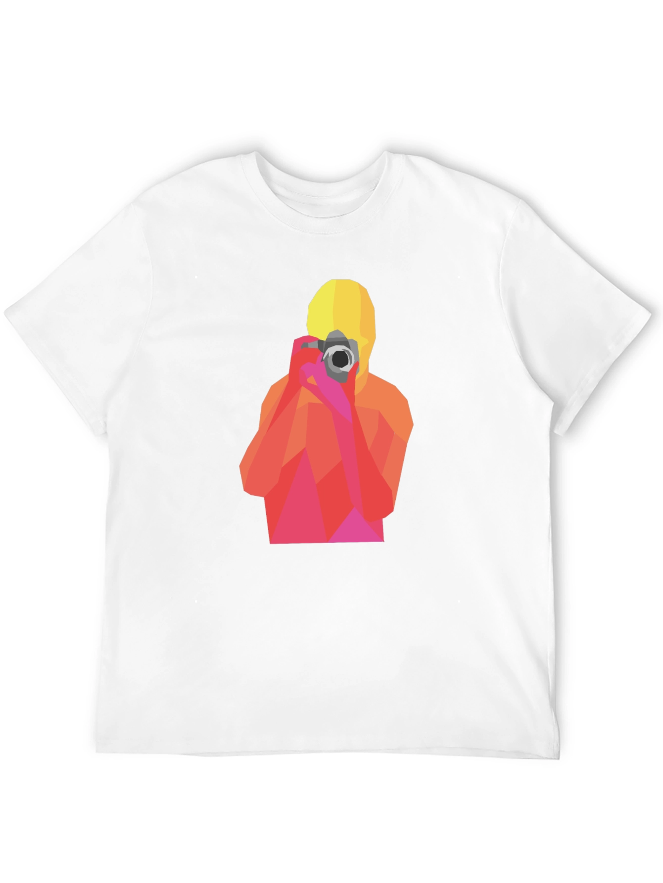 Geometric Photographer Graphic T-Shirt