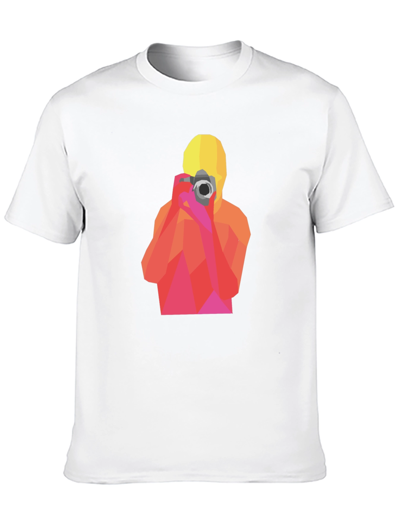 Geometric Photographer Graphic T-Shirt