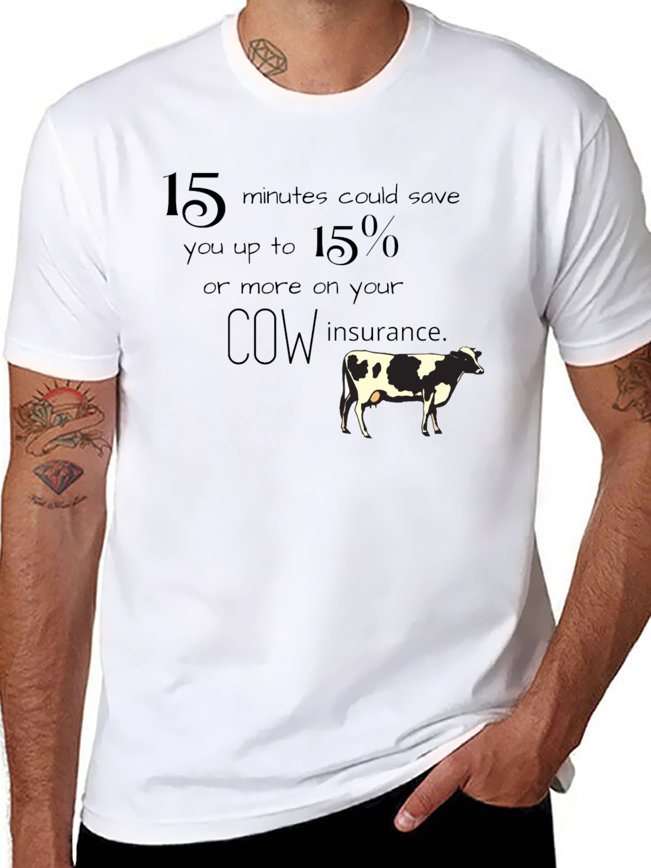 Cow Insurance T-Shirt - Save 15%!
