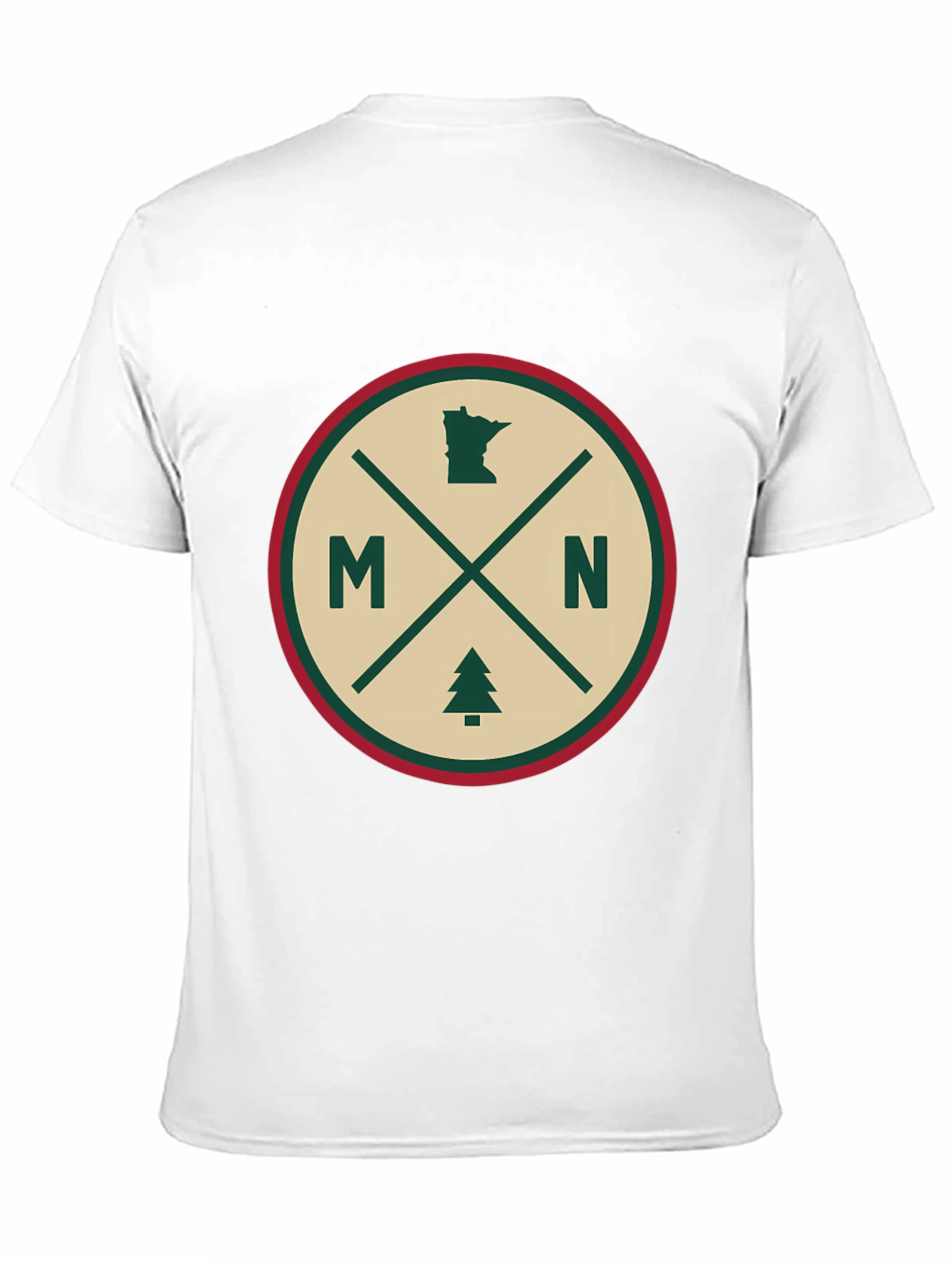 Minnesota Pride Tee - MN State & Tree Graphic