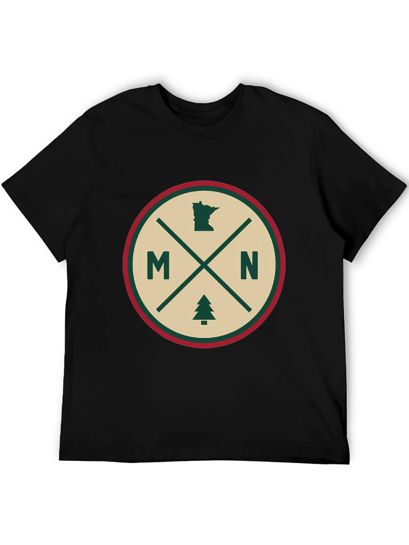 Minnesota Pride Tee - MN State & Tree Graphic